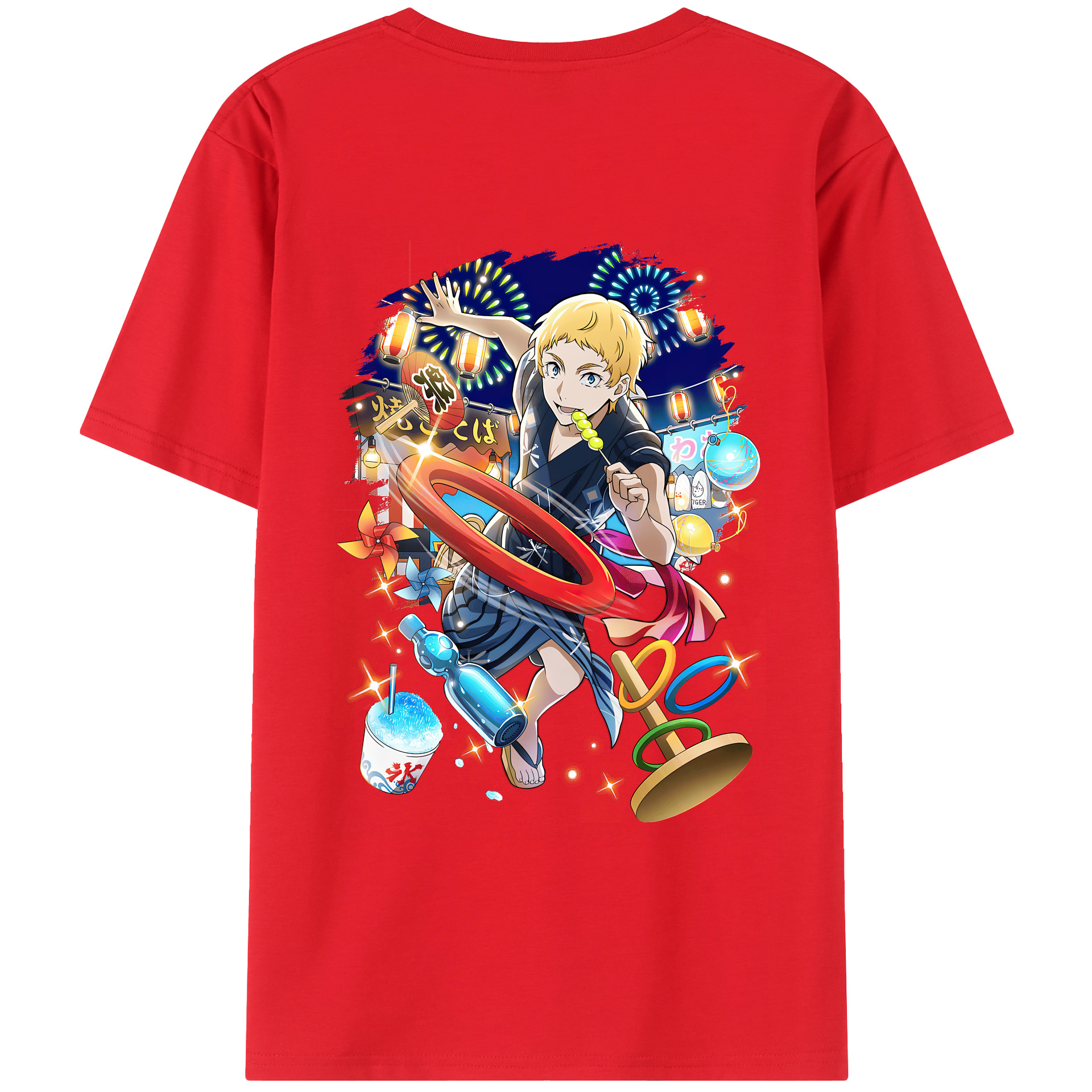 （画像用） 文豪ストレイドッグス Bungo Stray Dogs レディース半袖Tシャツ(バックプリント)