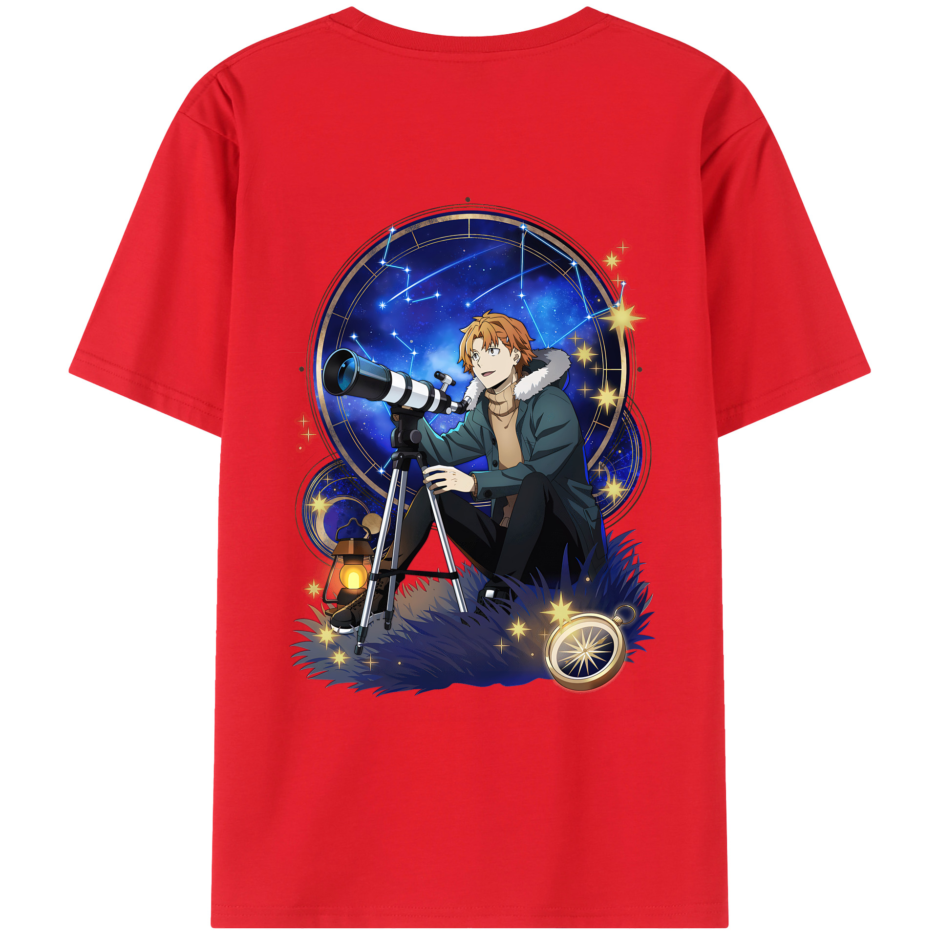 （画像用） 文豪ストレイドッグス Bungo Stray Dogs レディース半袖Tシャツ(バックプリント)