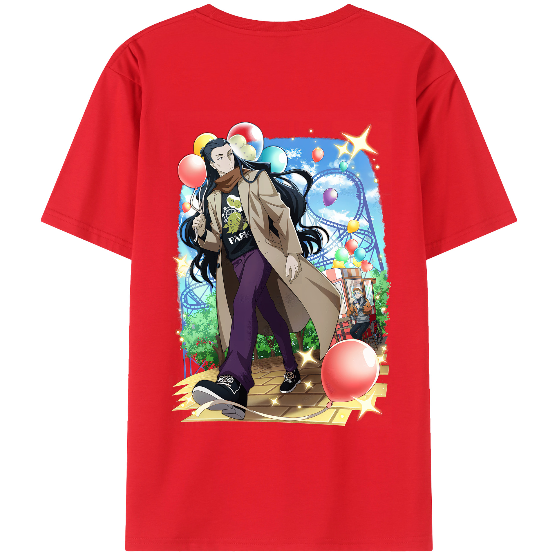 （画像用） 文豪ストレイドッグス Bungo Stray Dogs レディース半袖Tシャツ(バックプリント)