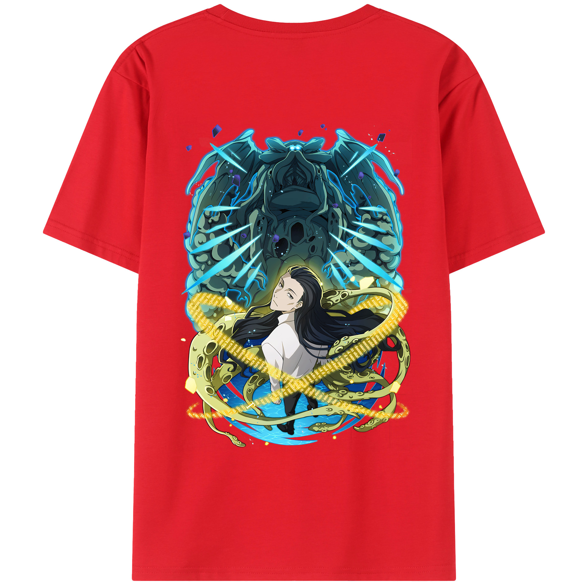 （画像用） 文豪ストレイドッグス Bungo Stray Dogs レディース半袖Tシャツ(バックプリント)