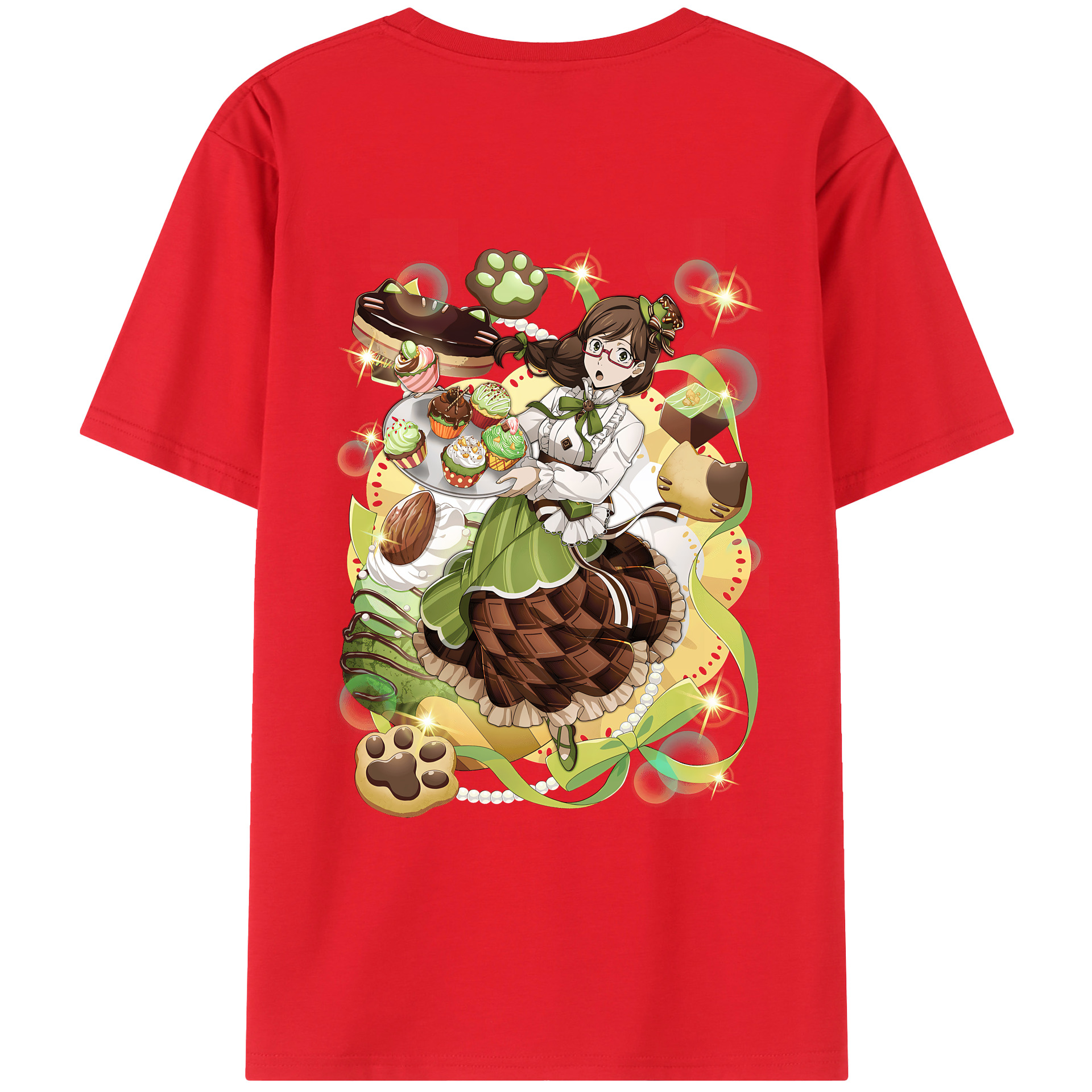 （画像用） 文豪ストレイドッグス Bungo Stray Dogs レディース半袖Tシャツ(バックプリント)