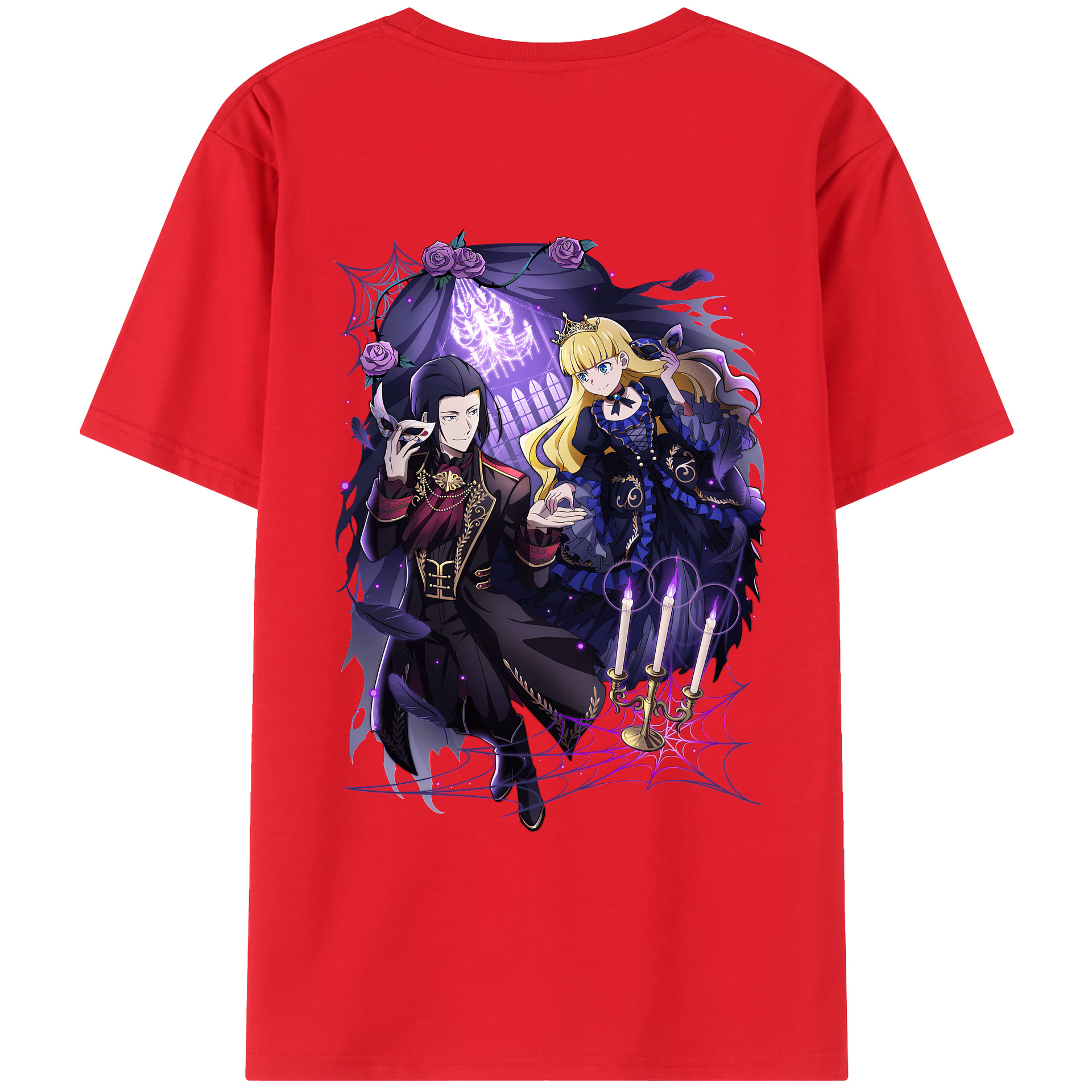 （画像用） 文豪ストレイドッグス Bungo Stray Dogs レディース半袖Tシャツ(バックプリント)