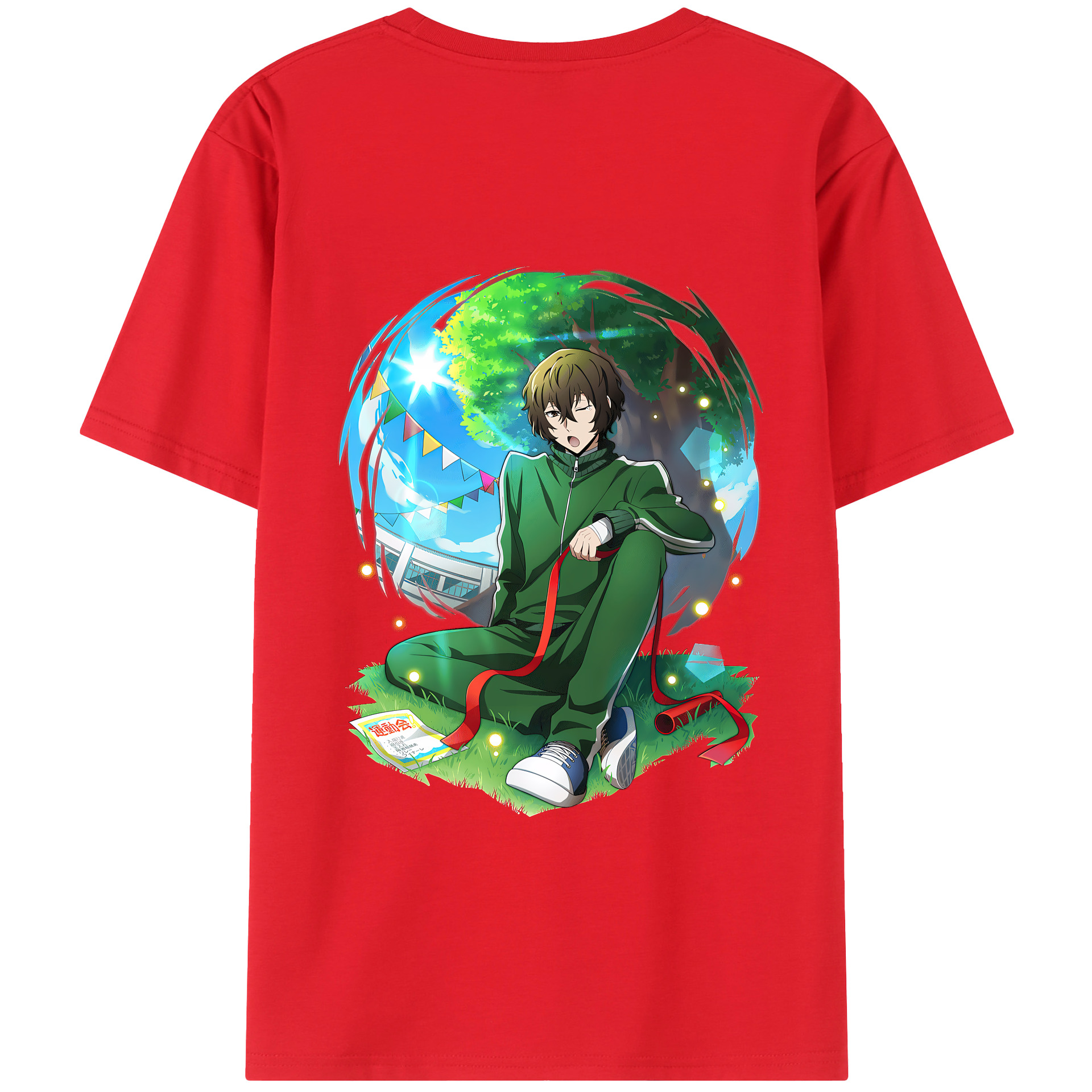 （画像用） 文豪ストレイドッグス Bungo Stray Dogs レディース半袖Tシャツ(バックプリント)
