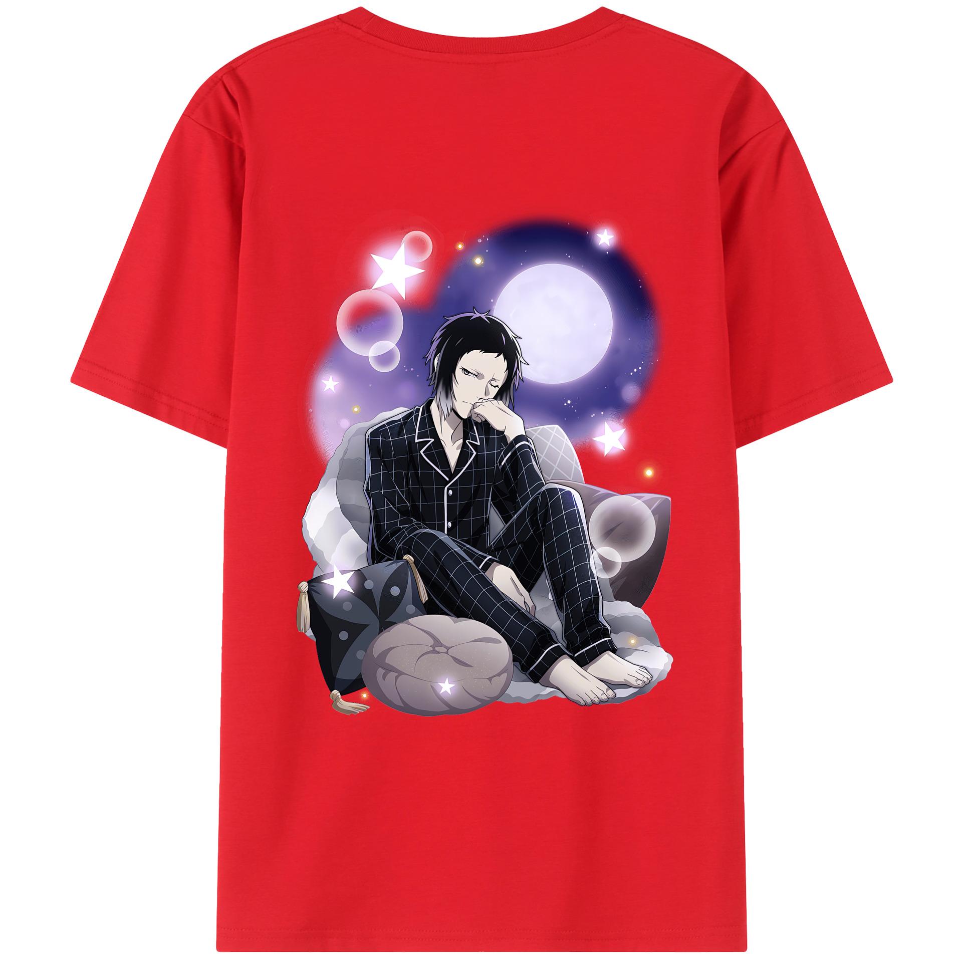 （画像用） 文豪ストレイドッグス Bungo Stray Dogs レディース半袖Tシャツ(バックプリント)