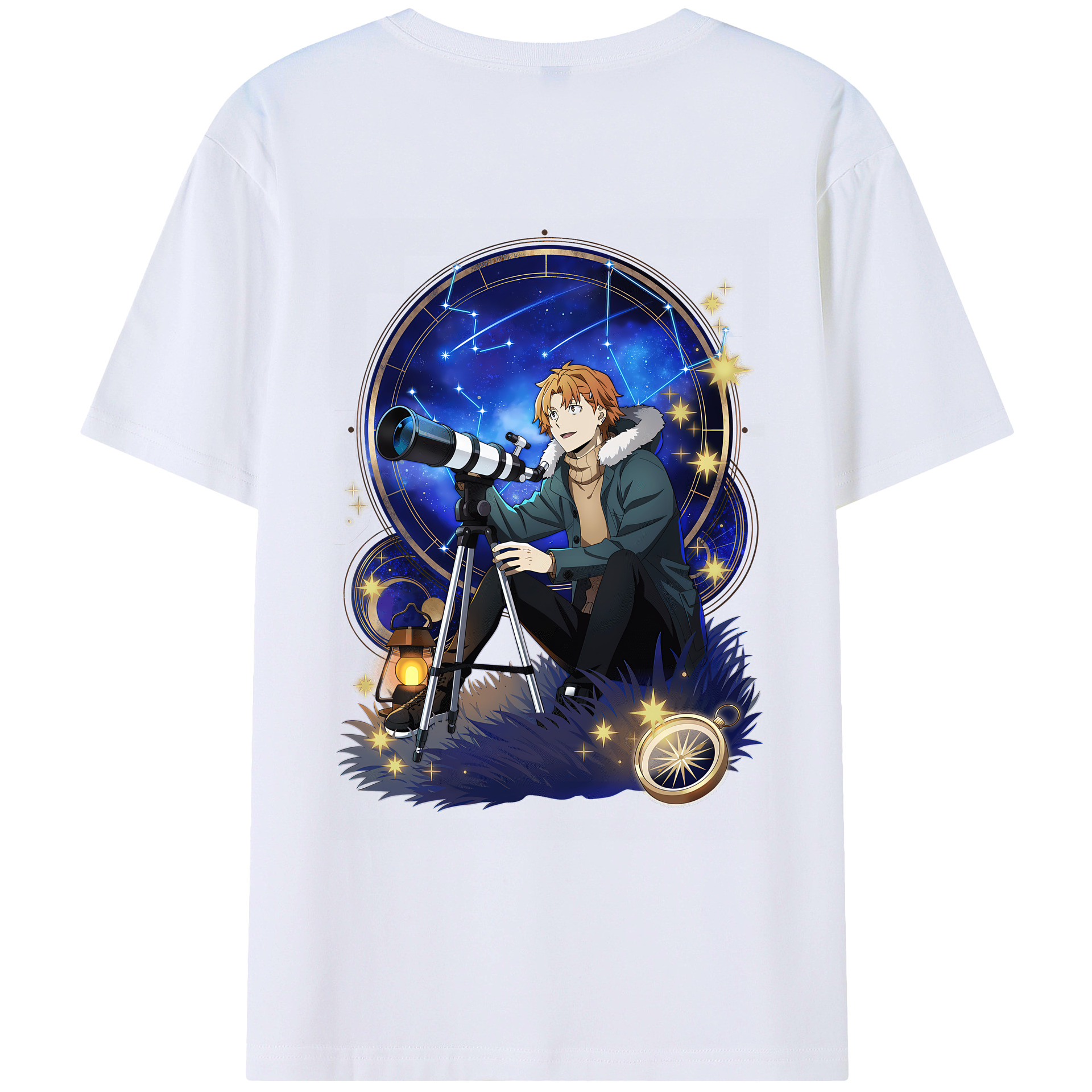 （画像用） 文豪ストレイドッグス Bungo Stray Dogs レディース半袖Tシャツ(バックプリント)
