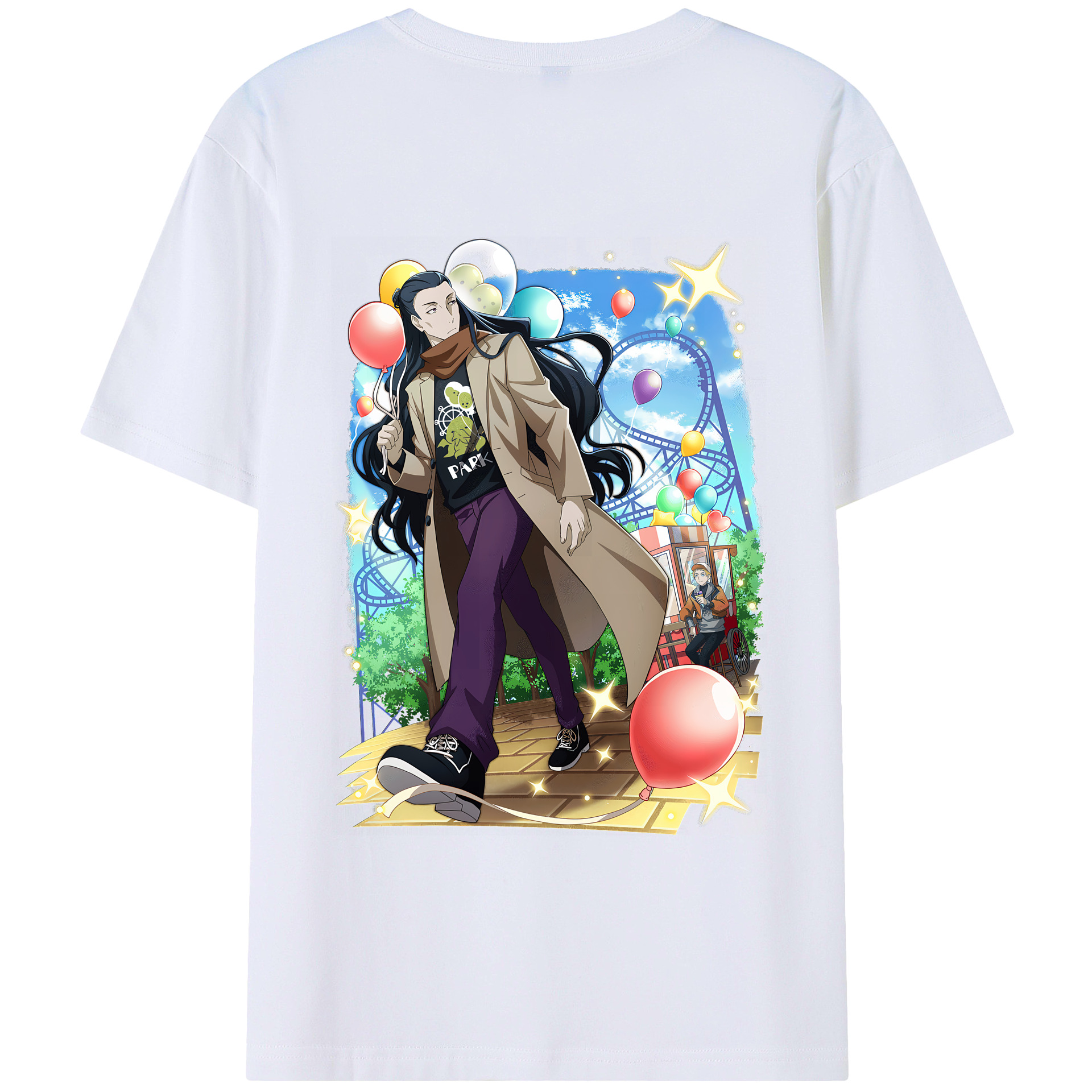（画像用） 文豪ストレイドッグス Bungo Stray Dogs レディース半袖Tシャツ(バックプリント)