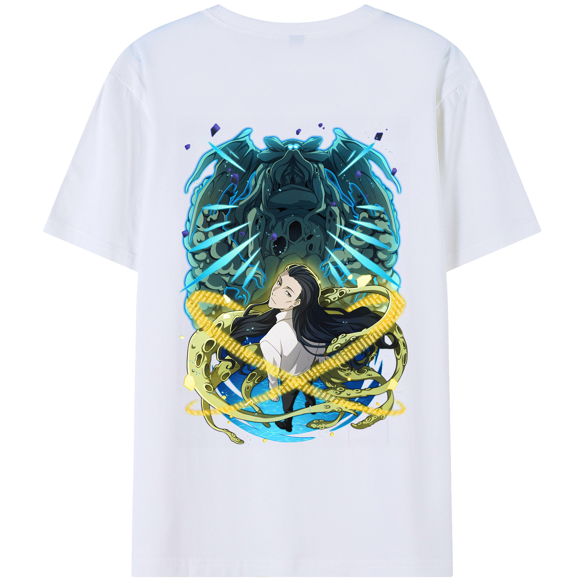 （画像用） 文豪ストレイドッグス Bungo Stray Dogs レディース半袖Tシャツ(バックプリント)