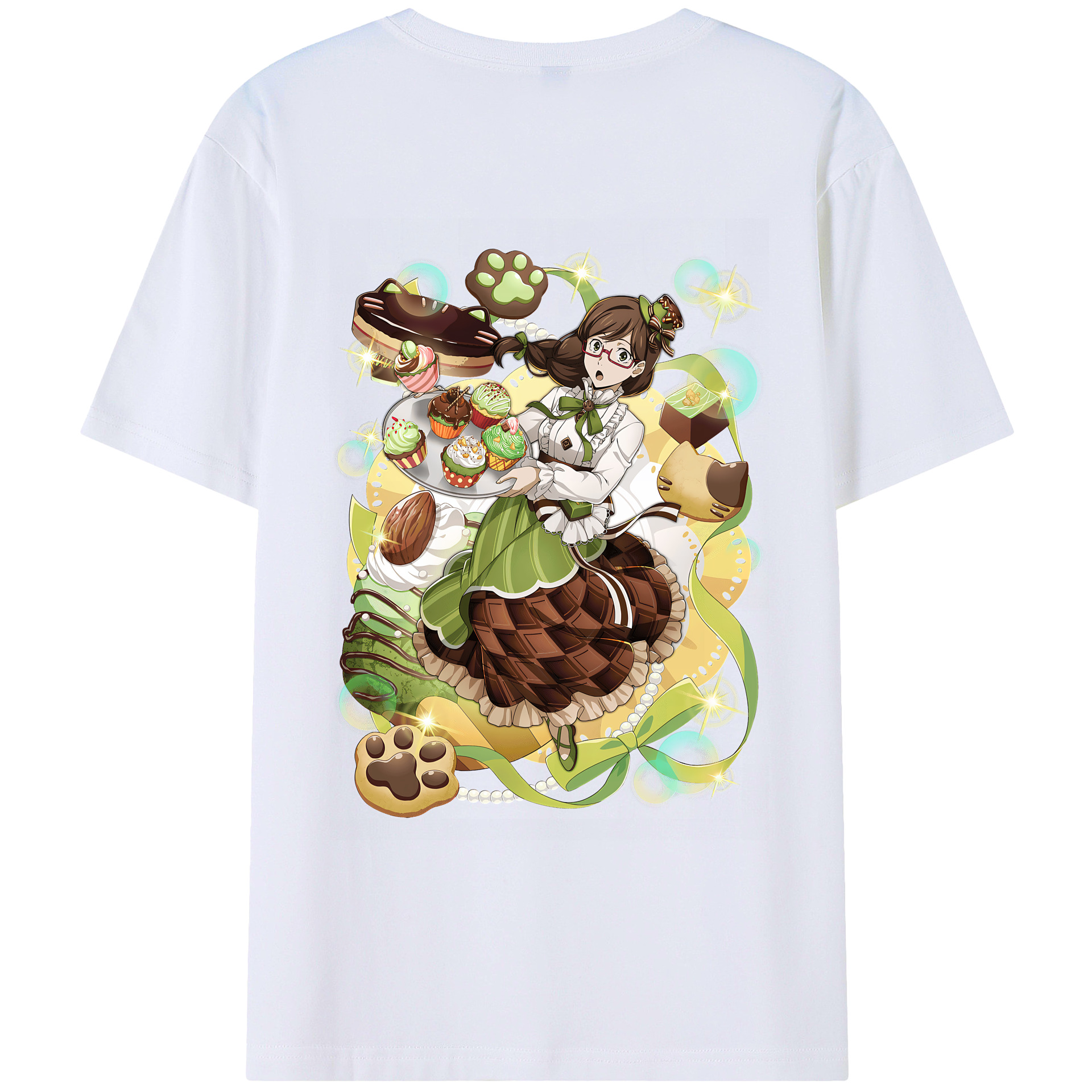 （画像用） 文豪ストレイドッグス Bungo Stray Dogs レディース半袖Tシャツ(バックプリント)