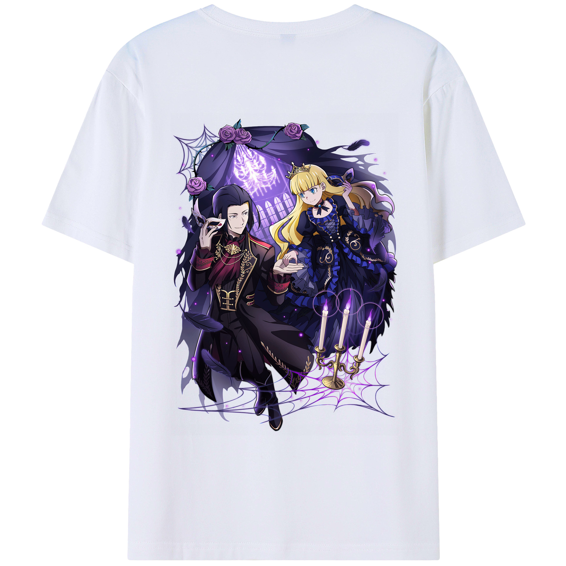 （画像用） 文豪ストレイドッグス Bungo Stray Dogs レディース半袖Tシャツ(バックプリント)