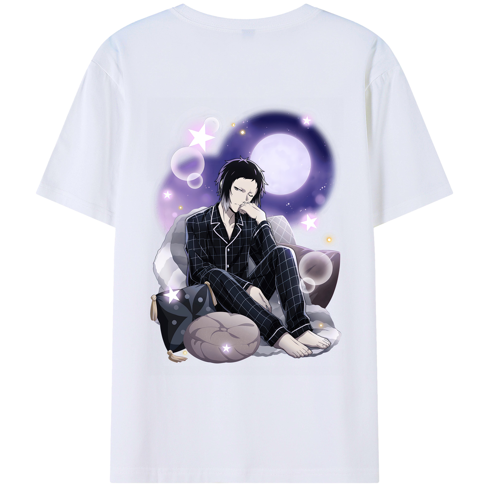 （画像用） 文豪ストレイドッグス Bungo Stray Dogs レディース半袖Tシャツ(バックプリント)
