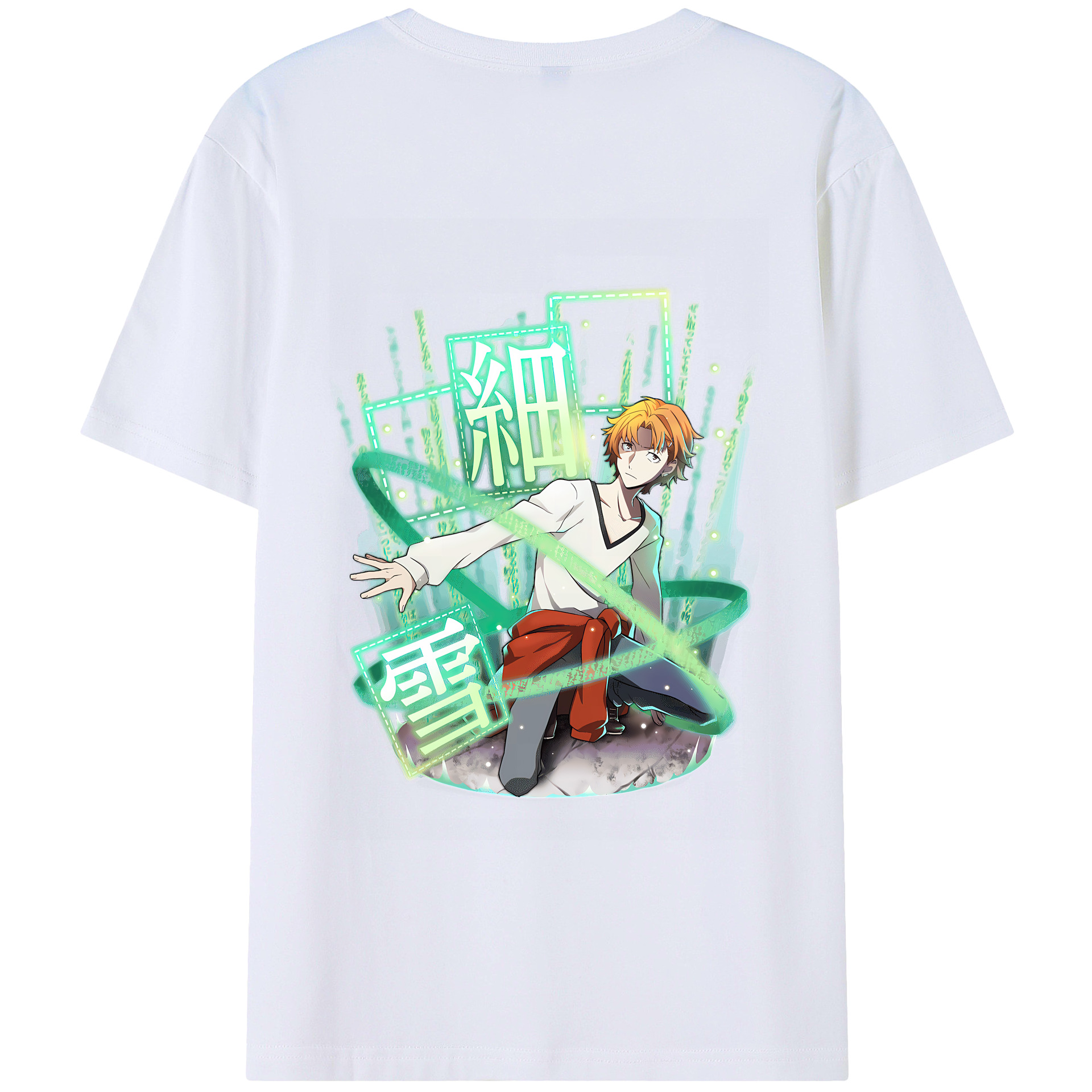 （画像用） 文豪ストレイドッグス Bungo Stray Dogs レディース半袖Tシャツ(バックプリント)