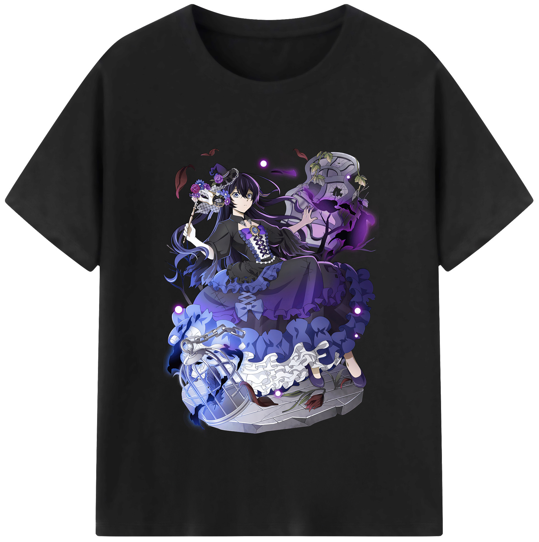 （画像用） 文豪ストレイドッグス Bungo Stray Dogs レディースカジュアルプリントTシャツ（綿100％）