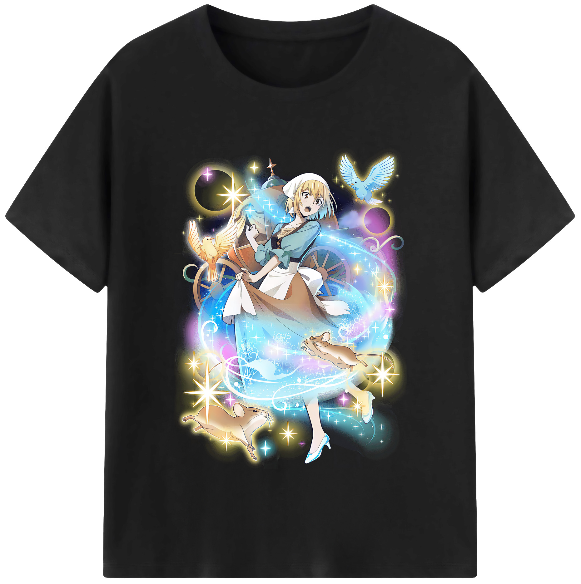文豪ストレイドッグス Bungo Stray Dogs レディースカジュアルプリントTシャツ（綿100％）