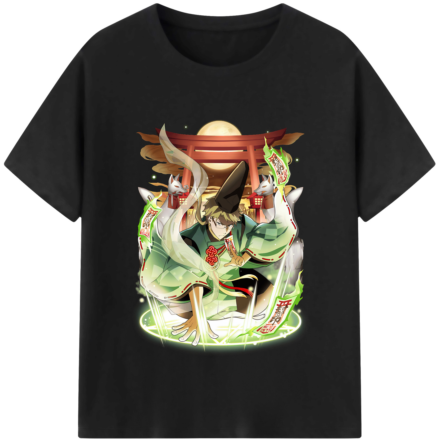 （画像用） 文豪ストレイドッグス Bungo Stray Dogs レディースカジュアルプリントTシャツ（綿100％）