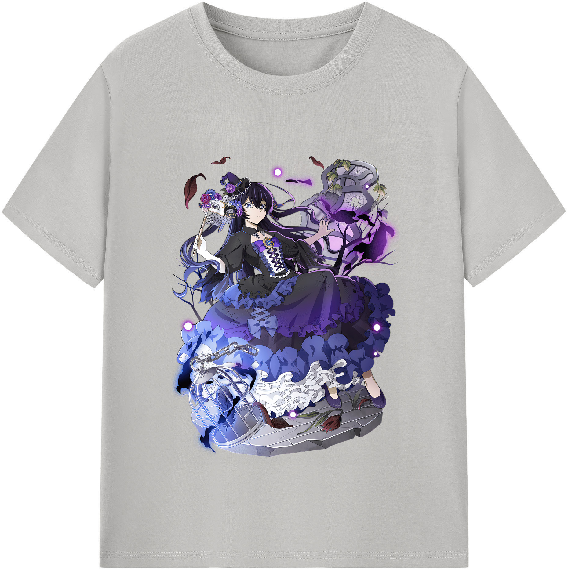（画像用） 文豪ストレイドッグス Bungo Stray Dogs レディースカジュアルプリントTシャツ（綿100％）