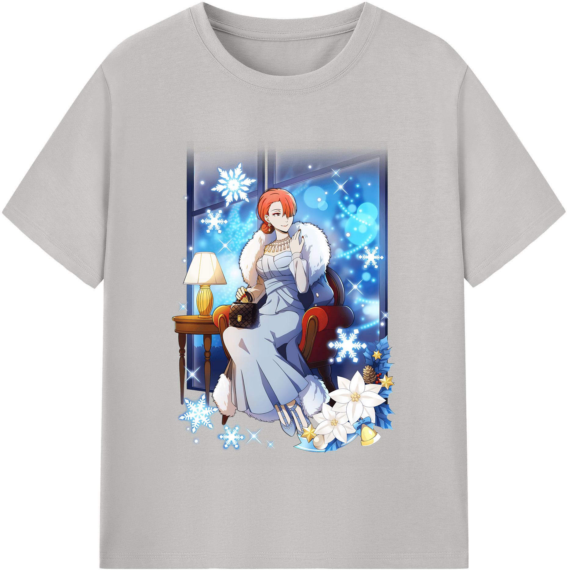 （画像用） 文豪ストレイドッグス Bungo Stray Dogs レディースカジュアルプリントTシャツ（綿100％）