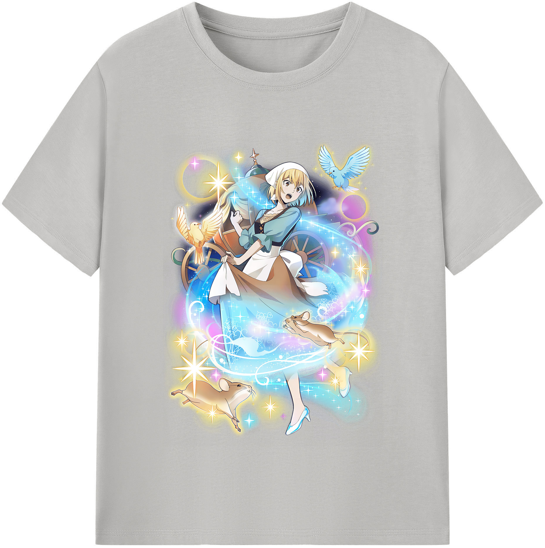 文豪ストレイドッグス Bungo Stray Dogs レディースカジュアルプリントTシャツ（綿100％）