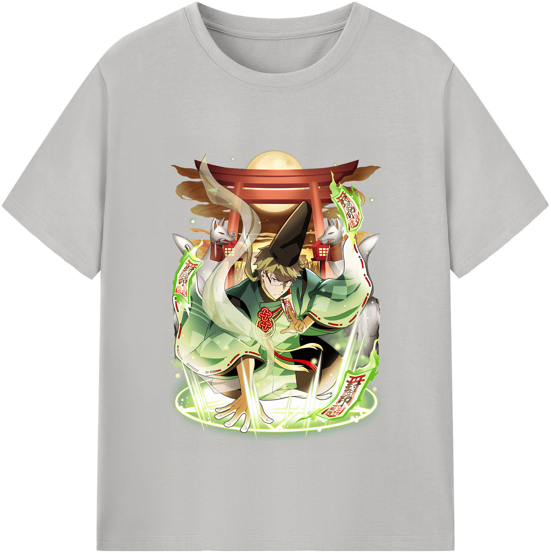 （画像用） 文豪ストレイドッグス Bungo Stray Dogs レディースカジュアルプリントTシャツ（綿100％）