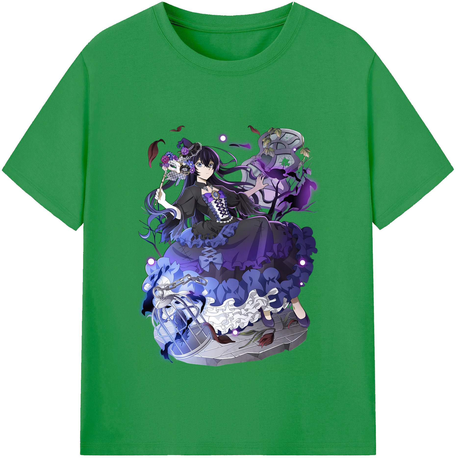 （画像用） 文豪ストレイドッグス Bungo Stray Dogs レディースカジュアルプリントTシャツ（綿100％）