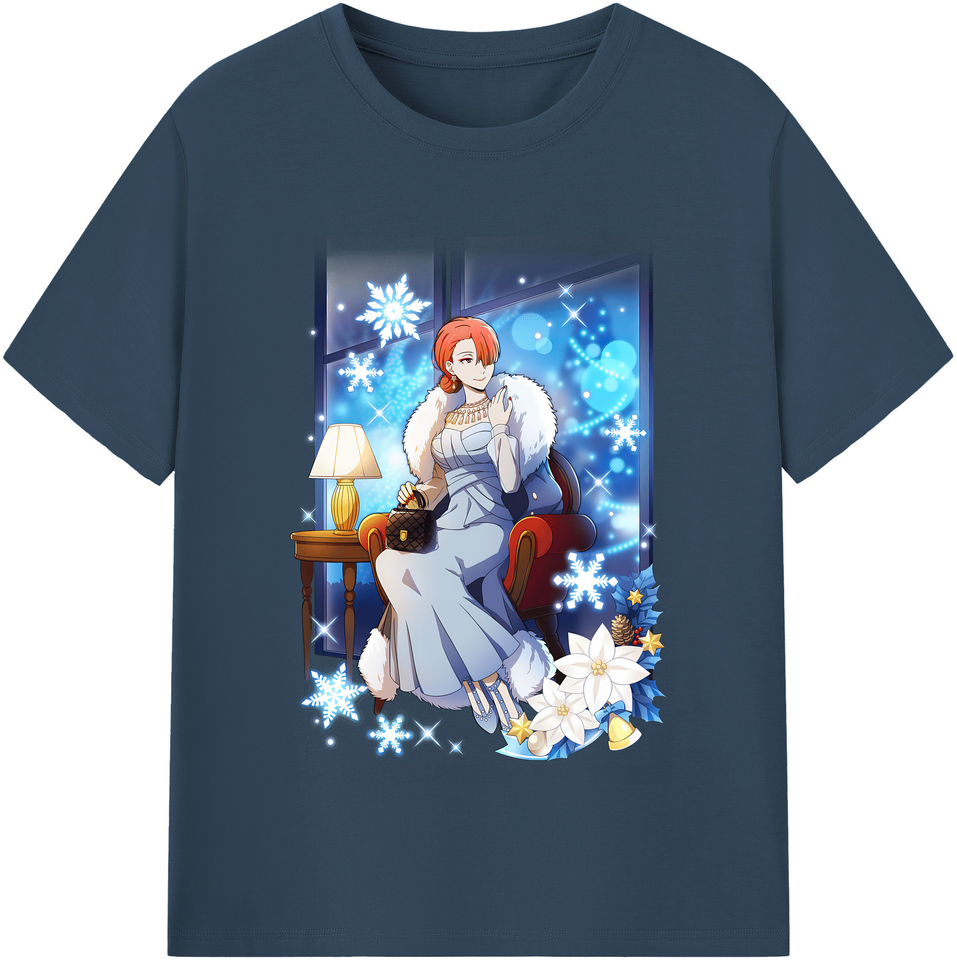 （画像用） 文豪ストレイドッグス Bungo Stray Dogs レディースカジュアルプリントTシャツ（綿100％）