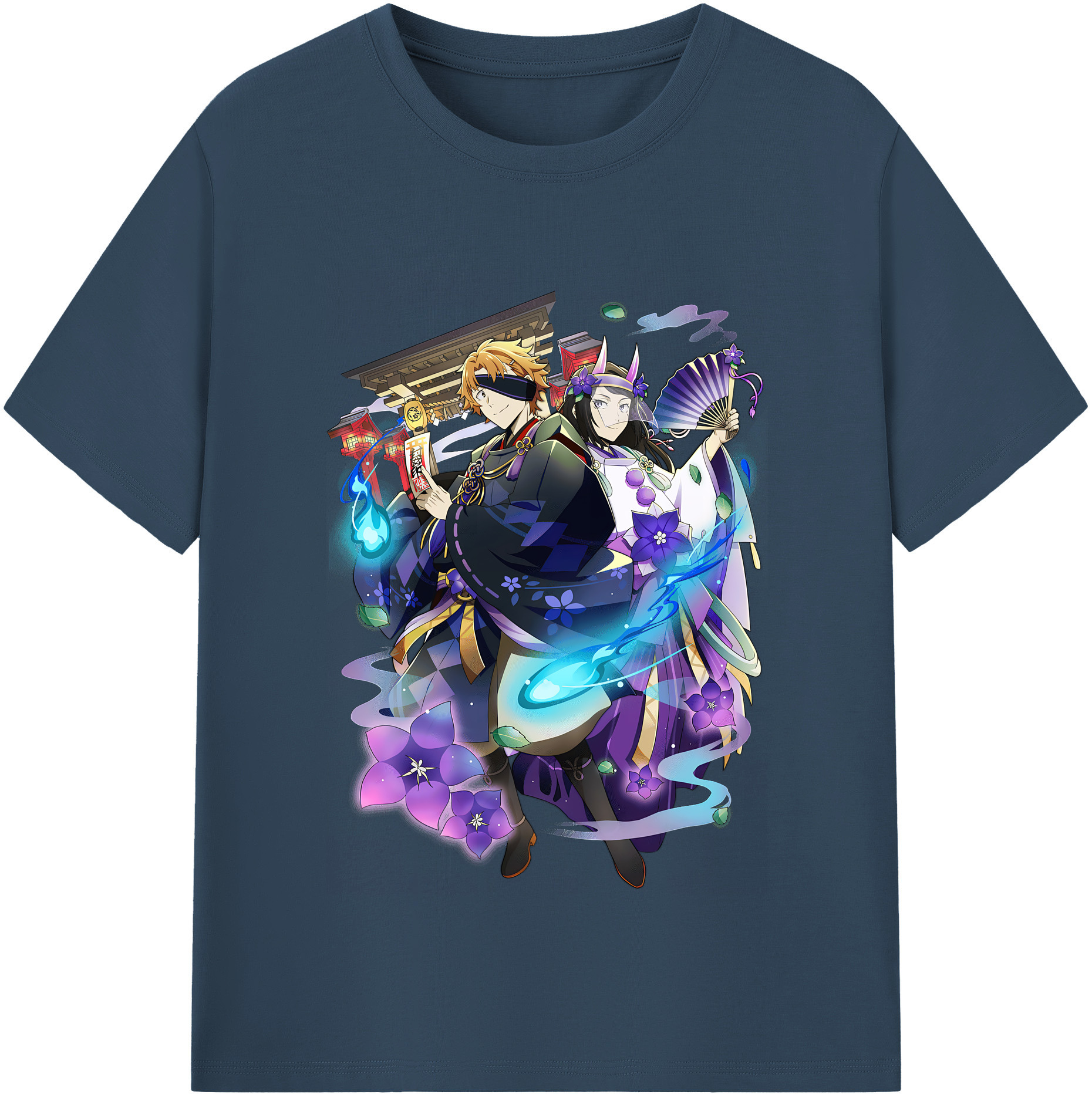 （画像用） 文豪ストレイドッグス Bungo Stray Dogs レディースカジュアルプリントTシャツ（綿100％）