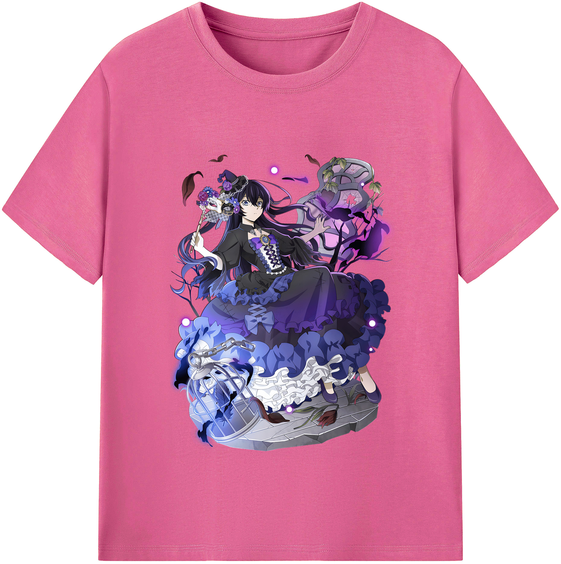 （画像用） 文豪ストレイドッグス Bungo Stray Dogs レディースカジュアルプリントTシャツ（綿100％）