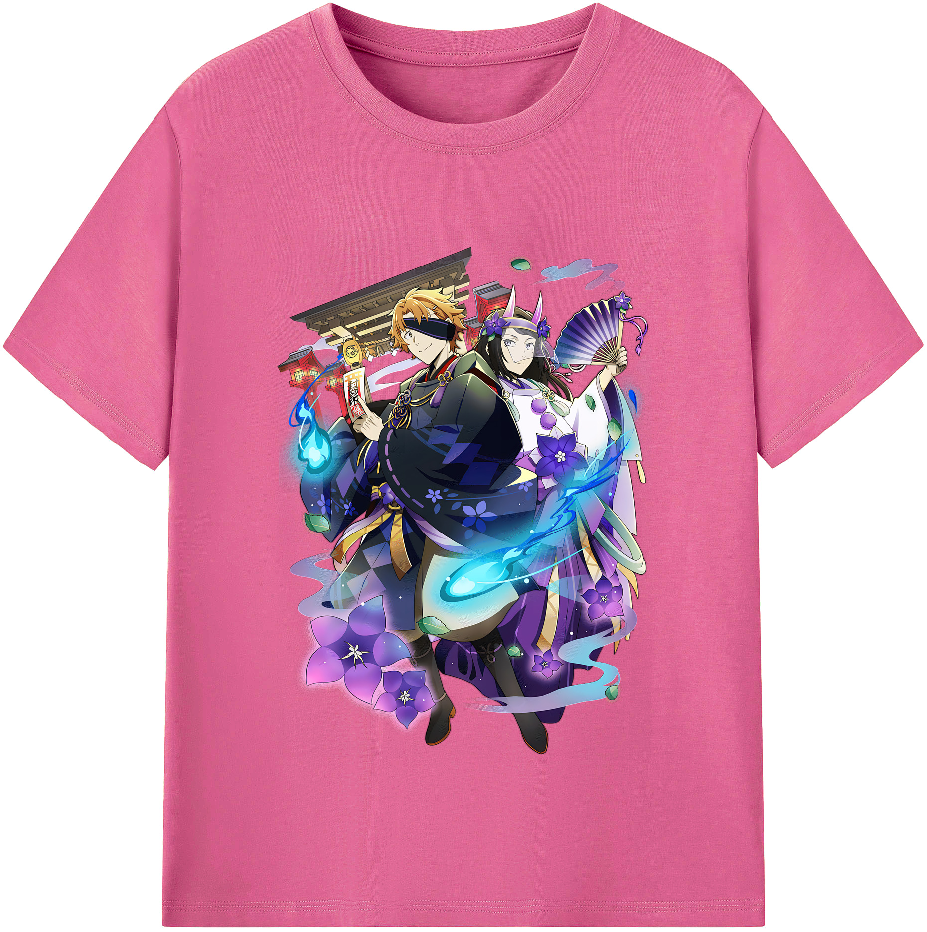 （画像用） 文豪ストレイドッグス Bungo Stray Dogs レディースカジュアルプリントTシャツ（綿100％）