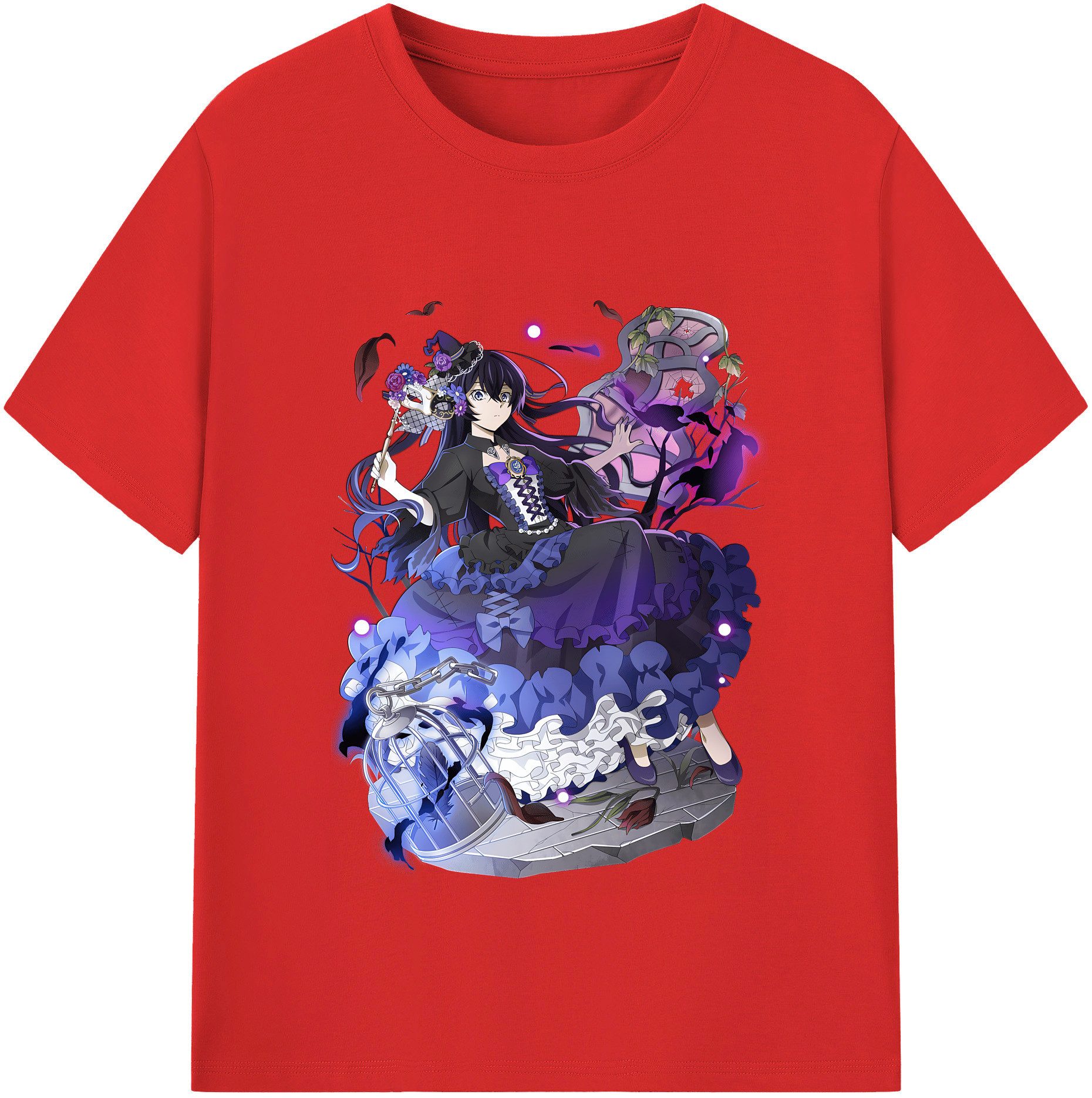 （画像用） 文豪ストレイドッグス Bungo Stray Dogs レディースカジュアルプリントTシャツ（綿100％）