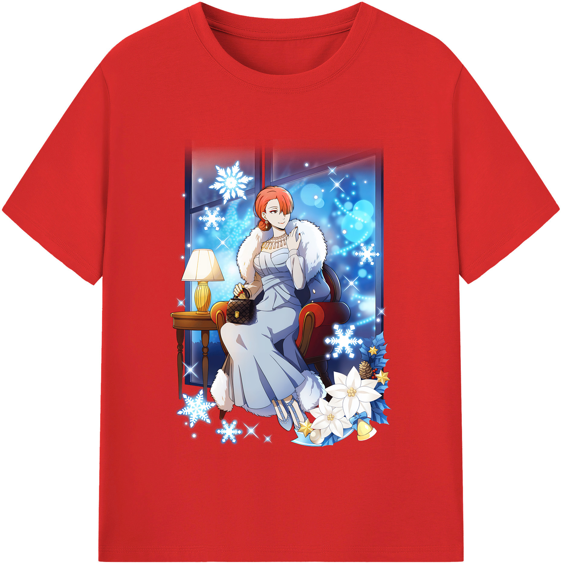（画像用） 文豪ストレイドッグス Bungo Stray Dogs レディースカジュアルプリントTシャツ（綿100％）