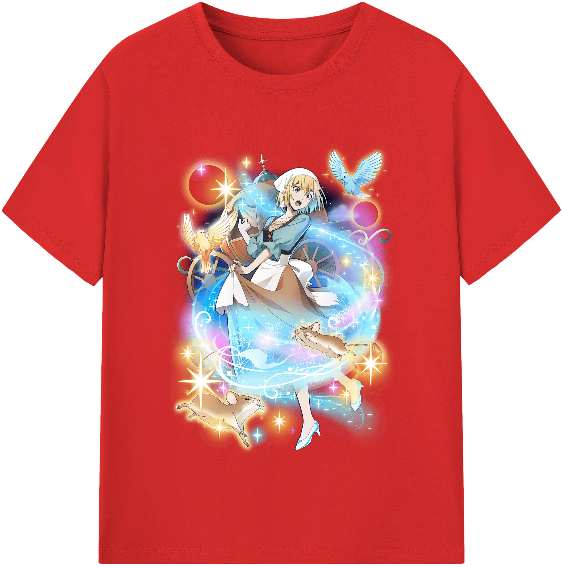 文豪ストレイドッグス Bungo Stray Dogs レディースカジュアルプリントTシャツ（綿100％）