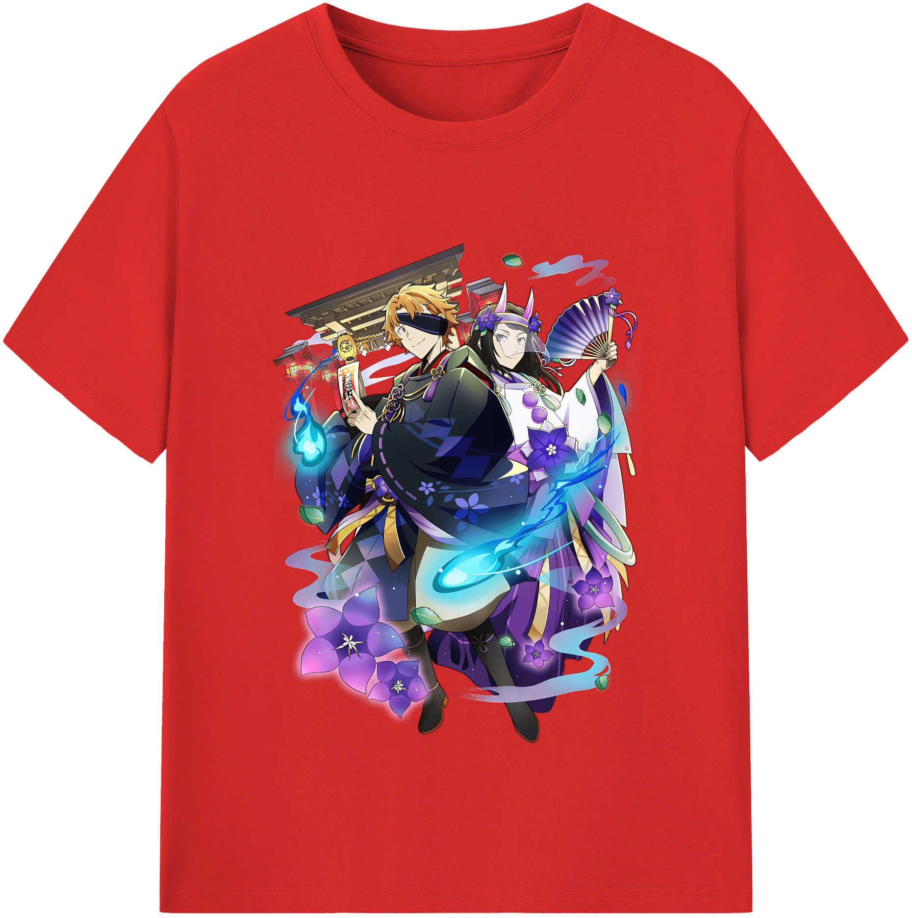 （画像用） 文豪ストレイドッグス Bungo Stray Dogs レディースカジュアルプリントTシャツ（綿100％）