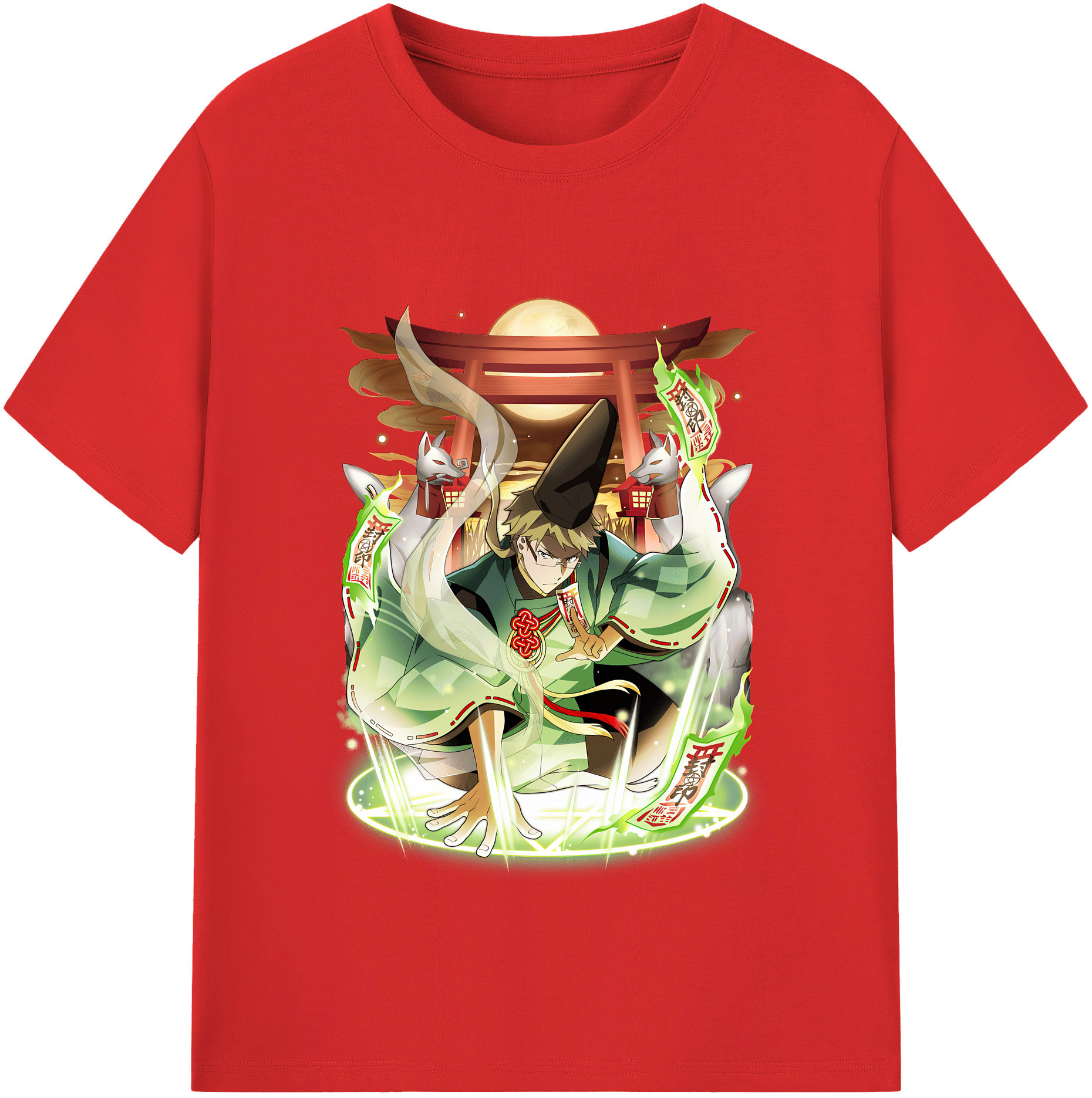 （画像用） 文豪ストレイドッグス Bungo Stray Dogs レディースカジュアルプリントTシャツ（綿100％）