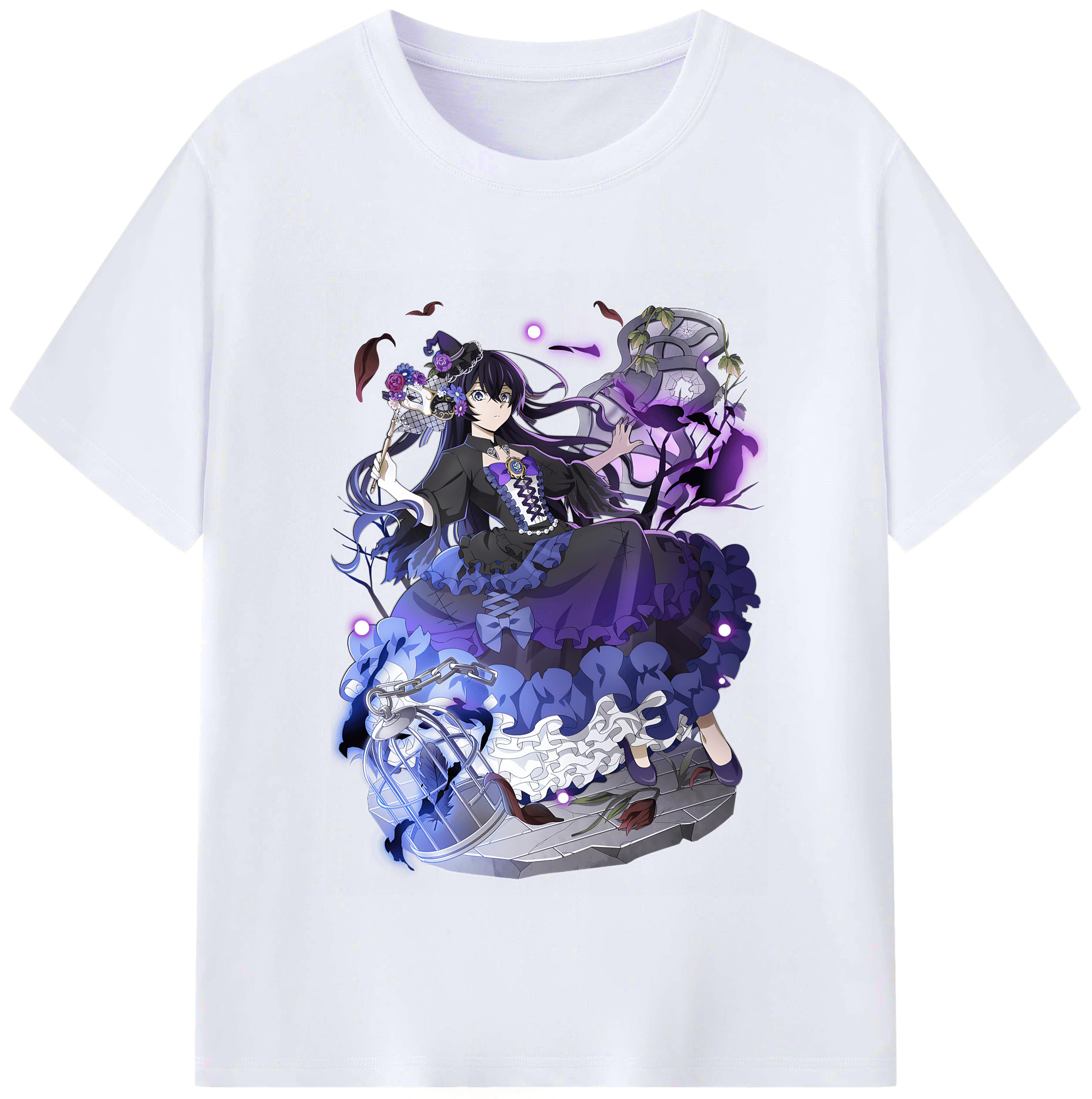 （画像用） 文豪ストレイドッグス Bungo Stray Dogs レディースカジュアルプリントTシャツ（綿100％）