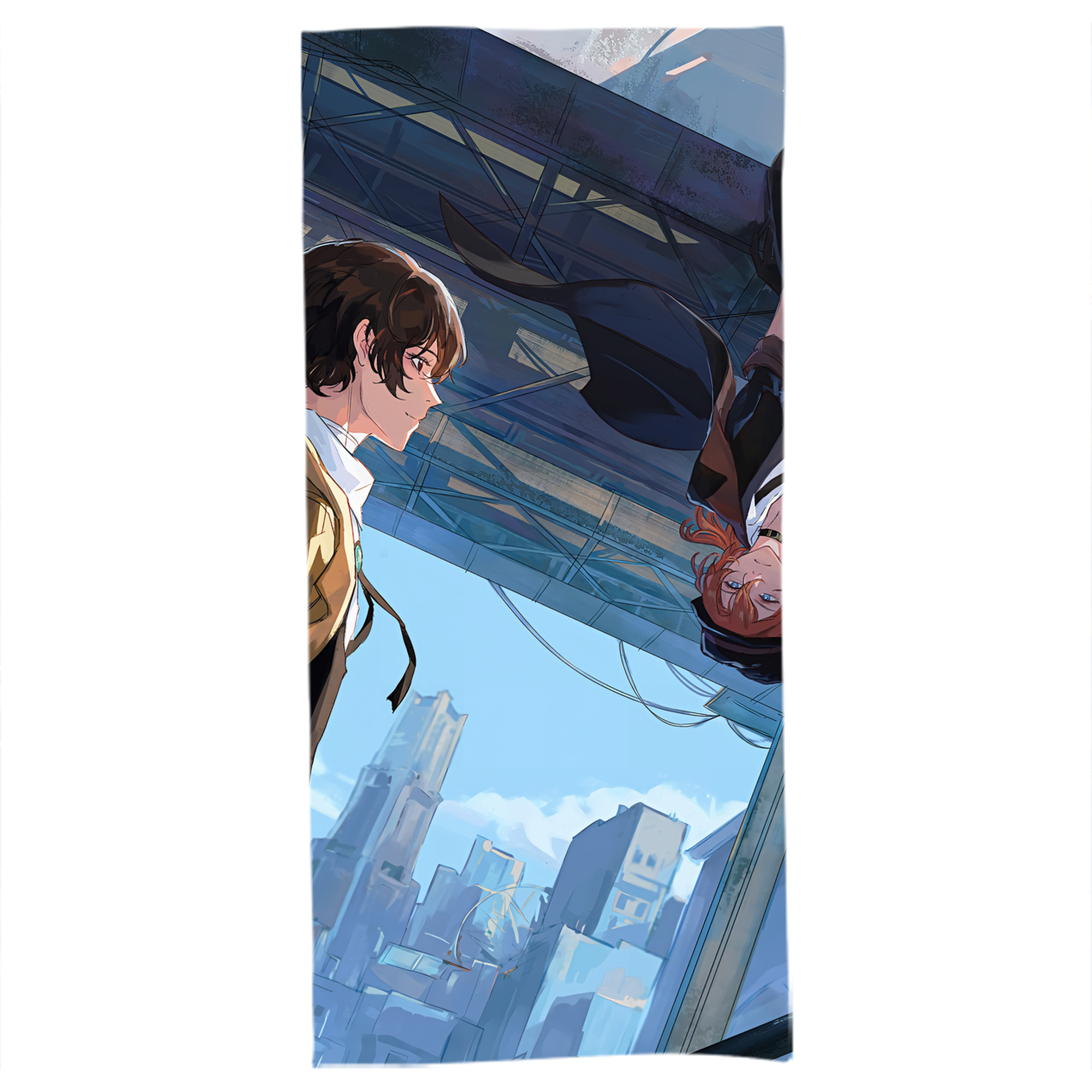 （画像用） 文豪ストレイドッグス Bungo Stray Dogs 大判バスタオル 70×140cm 吸水速乾 柔らかい肌触り