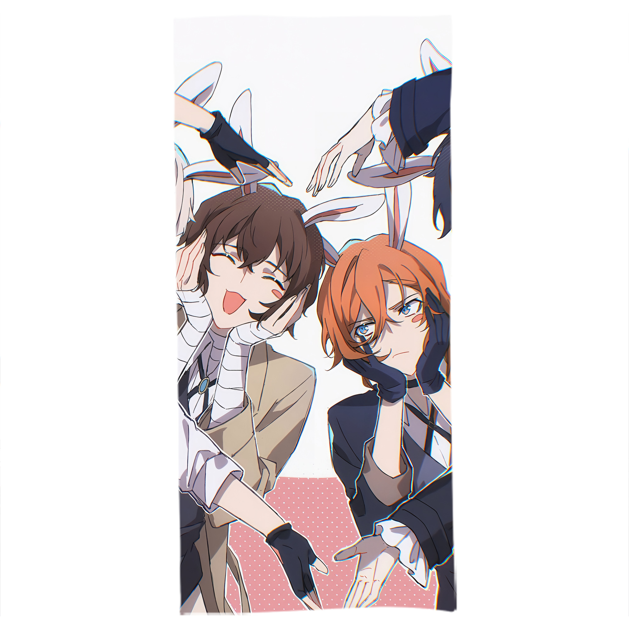 （画像用） 文豪ストレイドッグス Bungo Stray Dogs 大判バスタオル 70×140cm 吸水速乾 柔らかい肌触り
