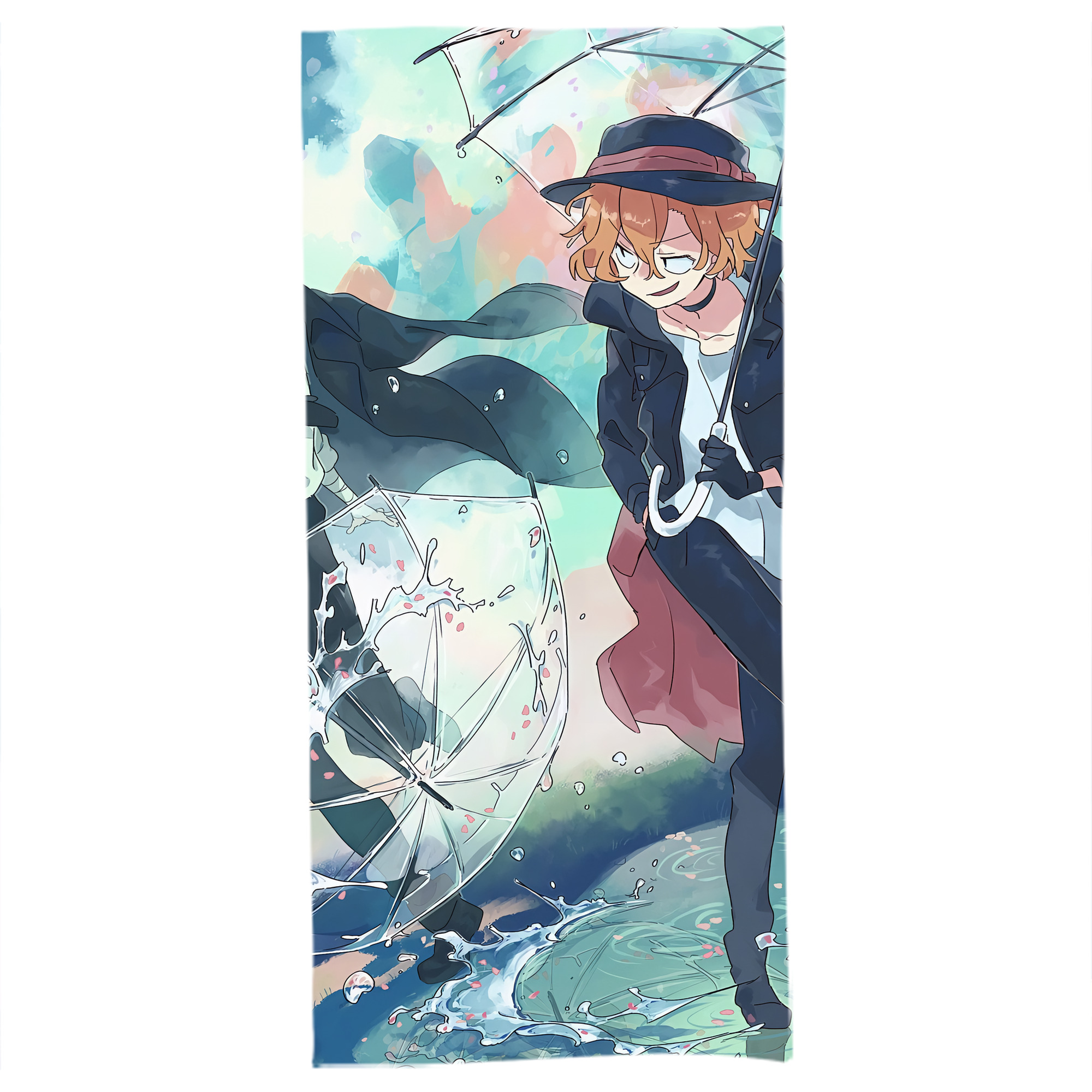 （画像用） 文豪ストレイドッグス Bungo Stray Dogs 大判バスタオル 70×140cm 吸水速乾 柔らかい肌触り