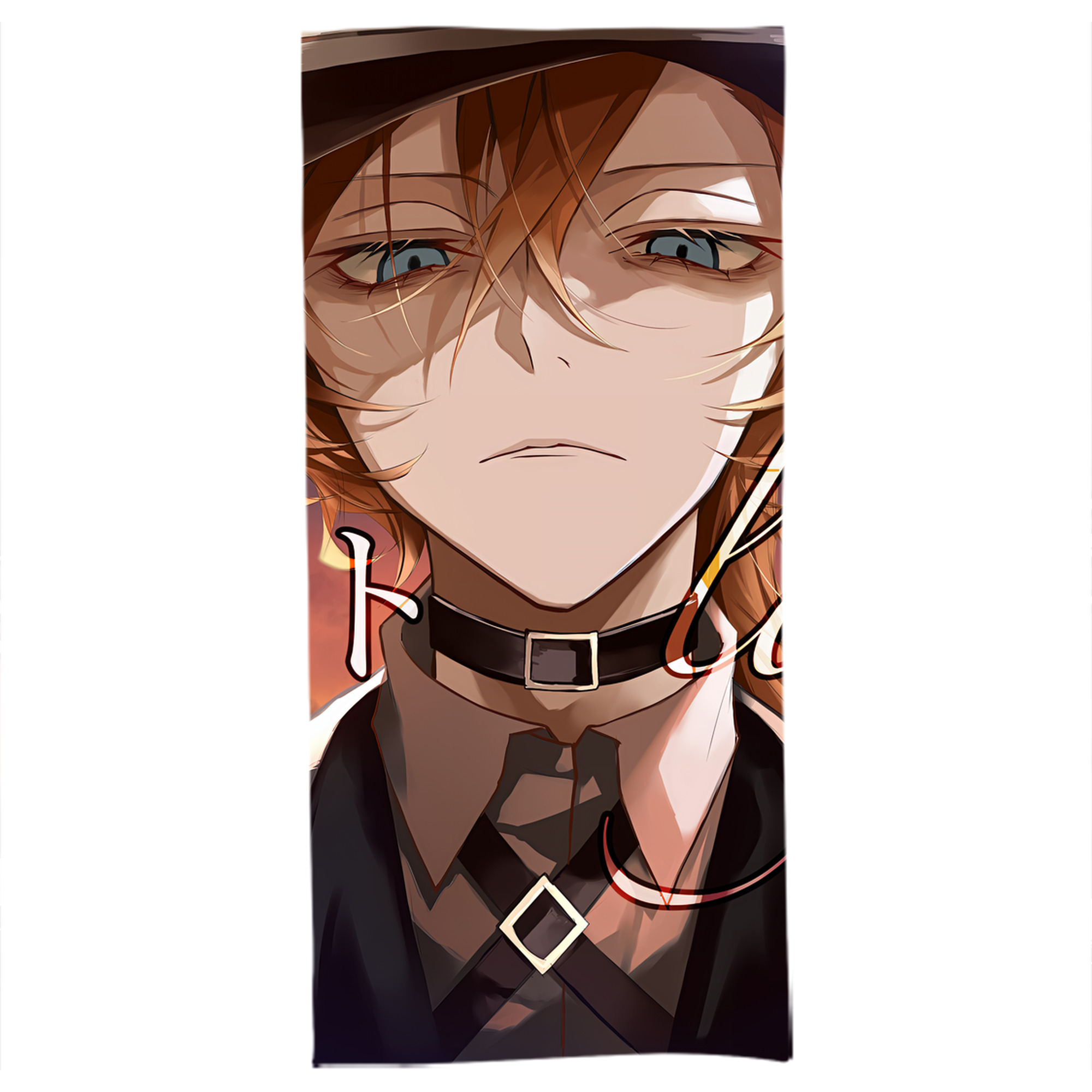 （画像用） 文豪ストレイドッグス Bungo Stray Dogs 大判バスタオル 70×140cm 吸水速乾 柔らかい肌触り