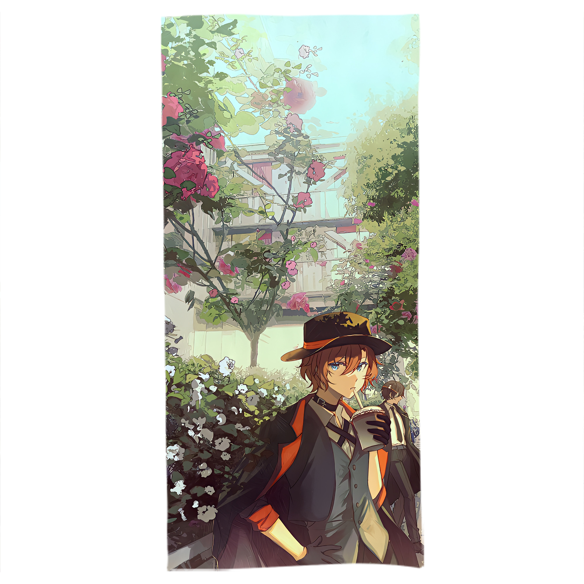（画像用） 文豪ストレイドッグス Bungo Stray Dogs 大判バスタオル 70×140cm 吸水速乾 柔らかい肌触り