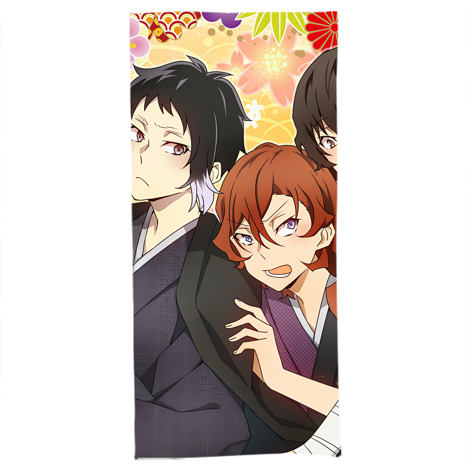 （画像用） 文豪ストレイドッグス Bungo Stray Dogs 大判バスタオル 70×140cm 吸水速乾 柔らかい肌触り