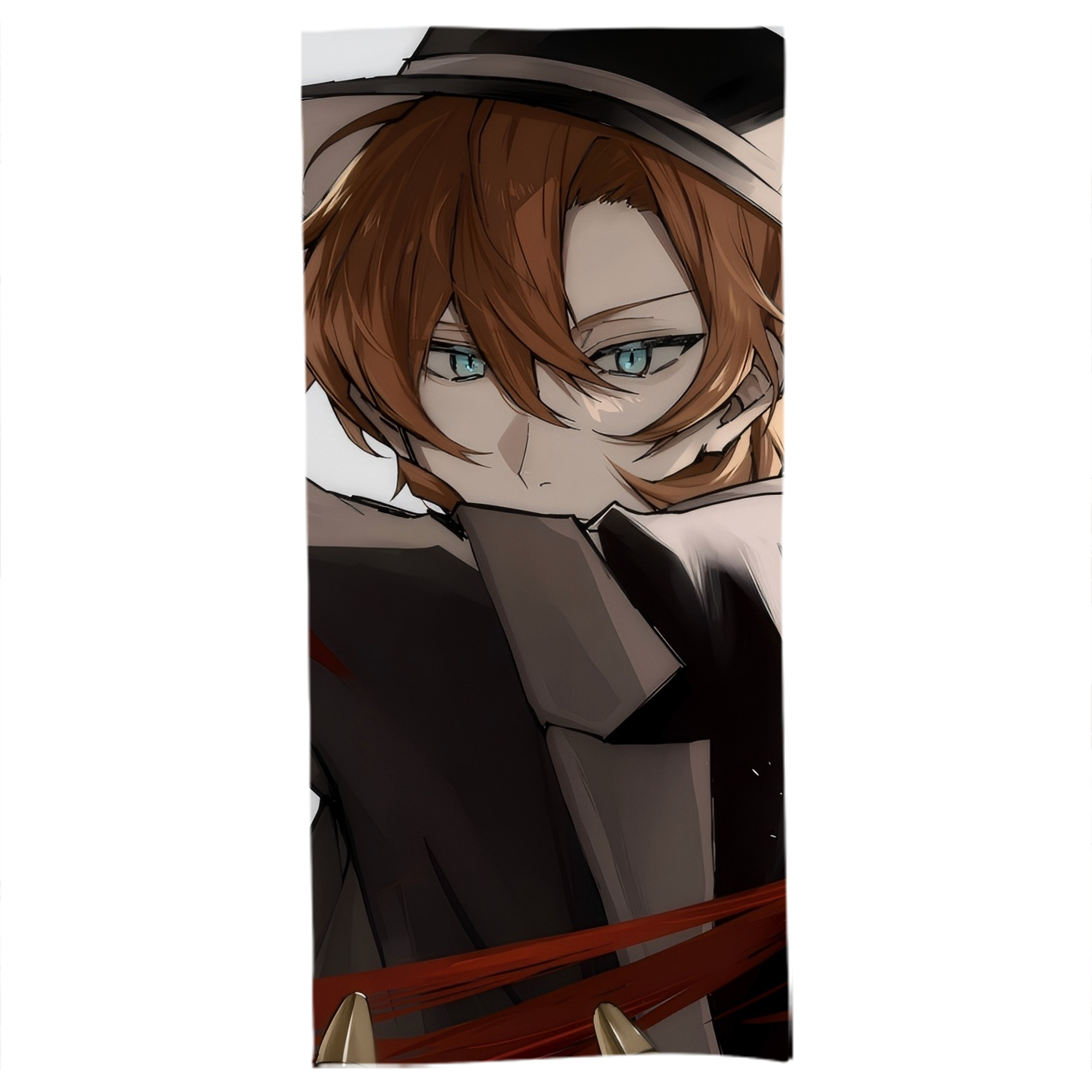 （画像用） 文豪ストレイドッグス Bungo Stray Dogs 大判バスタオル 70×140cm 吸水速乾 柔らかい肌触り