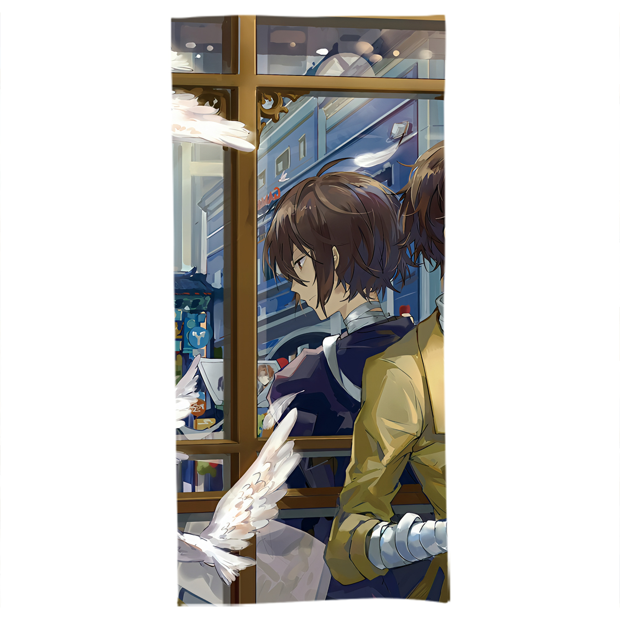 （画像用） 文豪ストレイドッグス Bungo Stray Dogs 大判バスタオル 70×140cm 吸水速乾 柔らかい肌触り