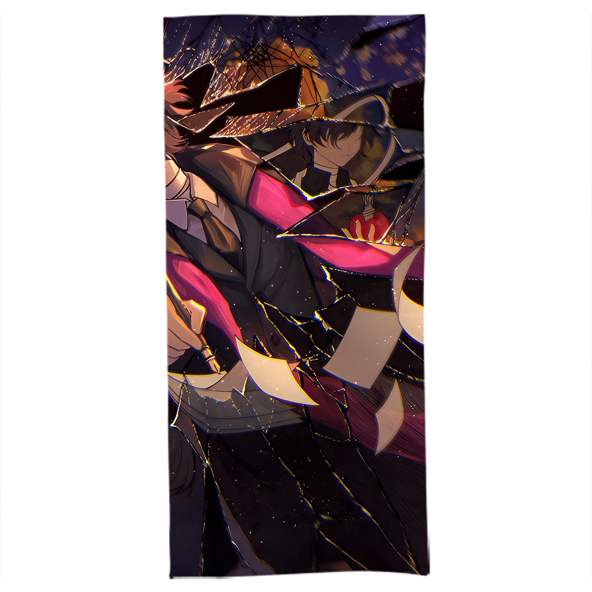 （画像用） 文豪ストレイドッグス Bungo Stray Dogs 大判バスタオル 70×140cm 吸水速乾 柔らかい肌触り