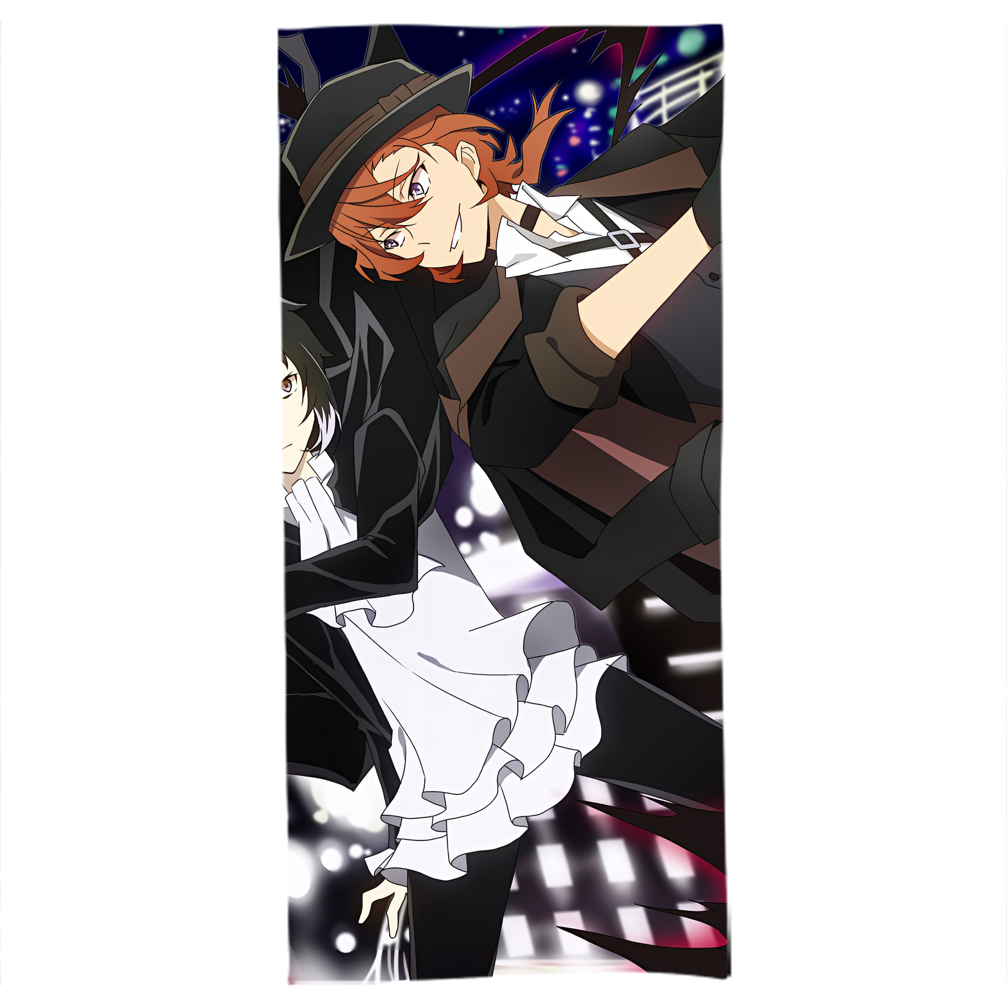 （画像用） 文豪ストレイドッグス Bungo Stray Dogs 大判バスタオル 70×140cm 吸水速乾 柔らかい肌触り