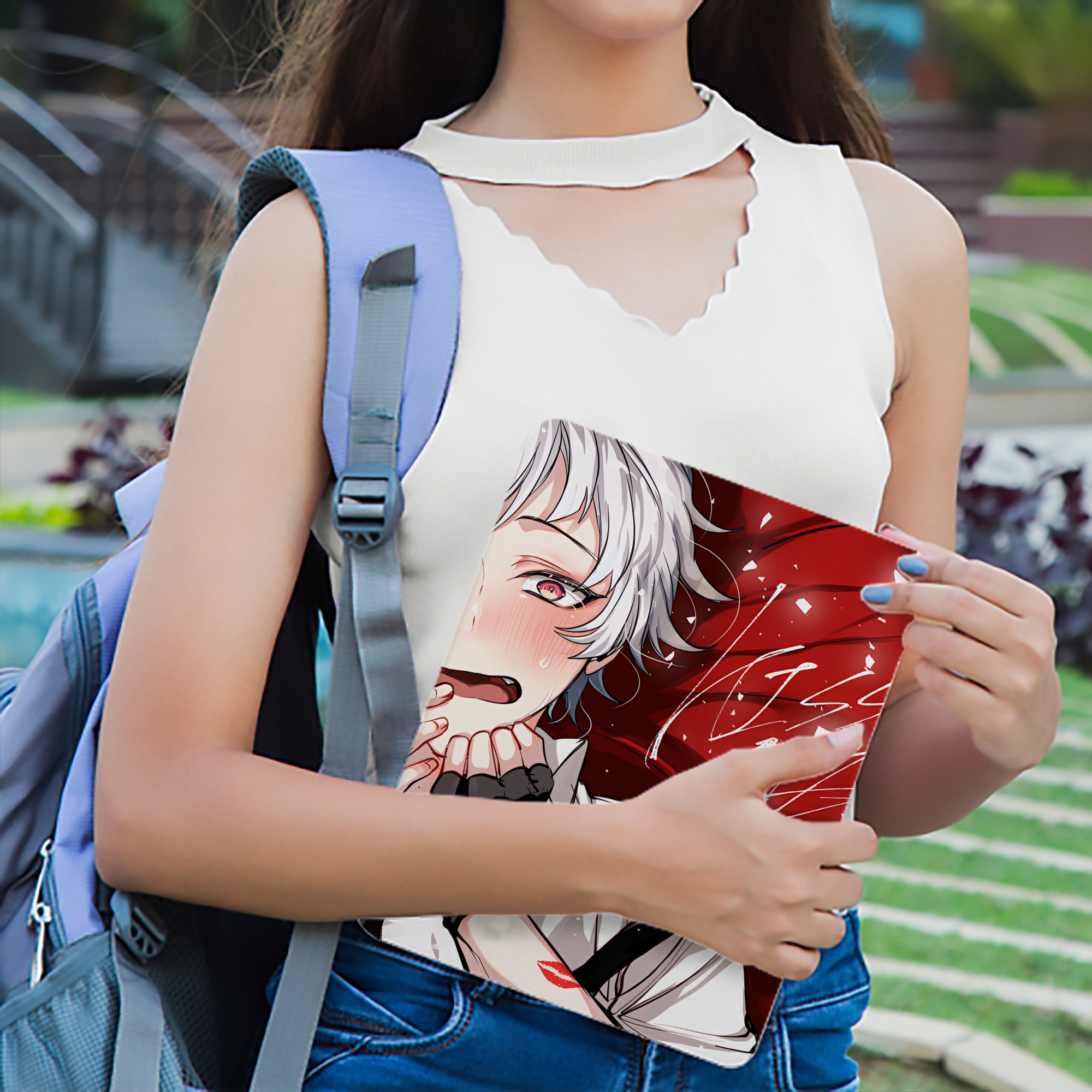文豪ストレイドッグス Bungo Stray Dogs IPad ケース ブック型 PUレザー TPU 耐衝撃 軽量 薄型 ペン収納なし 全面保護 IPad 各モデル対応