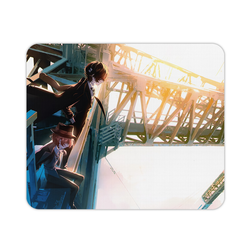 （画像用） 文豪ストレイドッグス Bungo Stray Dogs マウスパッド ステッチ加工 ラバー素材 防水 滑り止め 超薄型 ゲーミング/オフィス対応