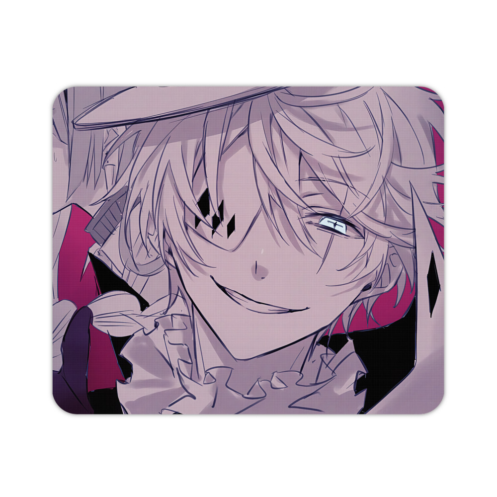 （画像用） 文豪ストレイドッグス Bungo Stray Dogs マウスパッド ステッチ加工 ラバー素材 防水 滑り止め 超薄型 ゲーミング/オフィス対応