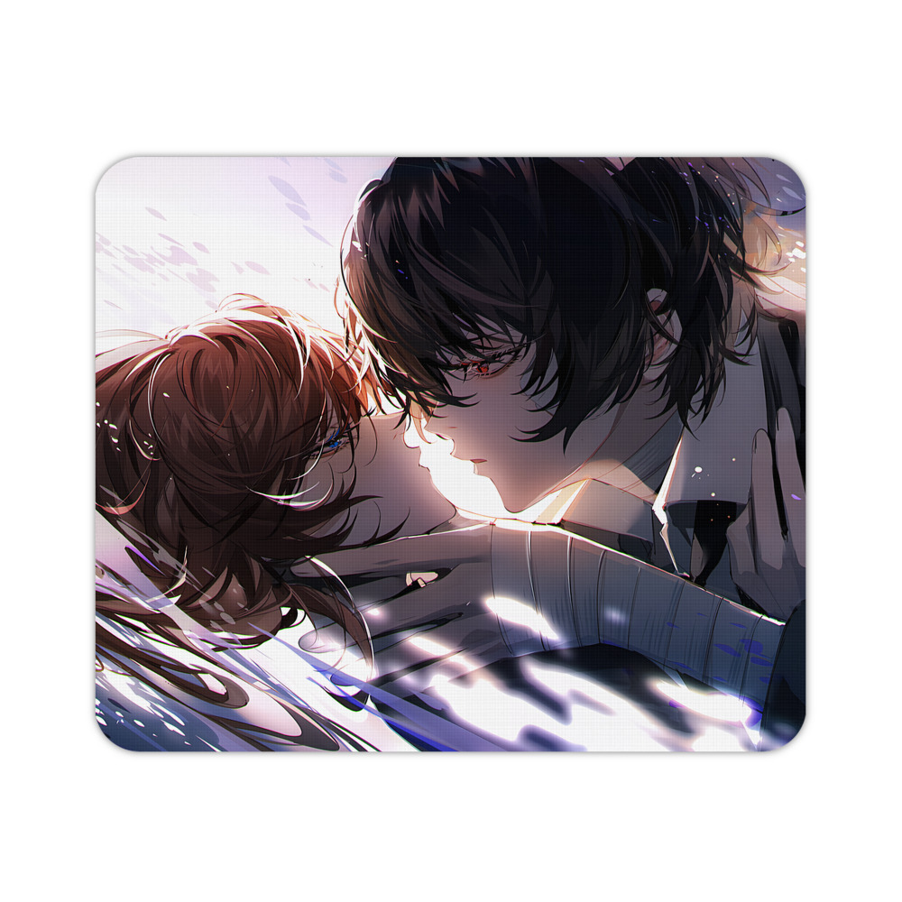 （画像用） 文豪ストレイドッグス Bungo Stray Dogs マウスパッド ステッチ加工 ラバー素材 防水 滑り止め 超薄型 ゲーミング/オフィス対応