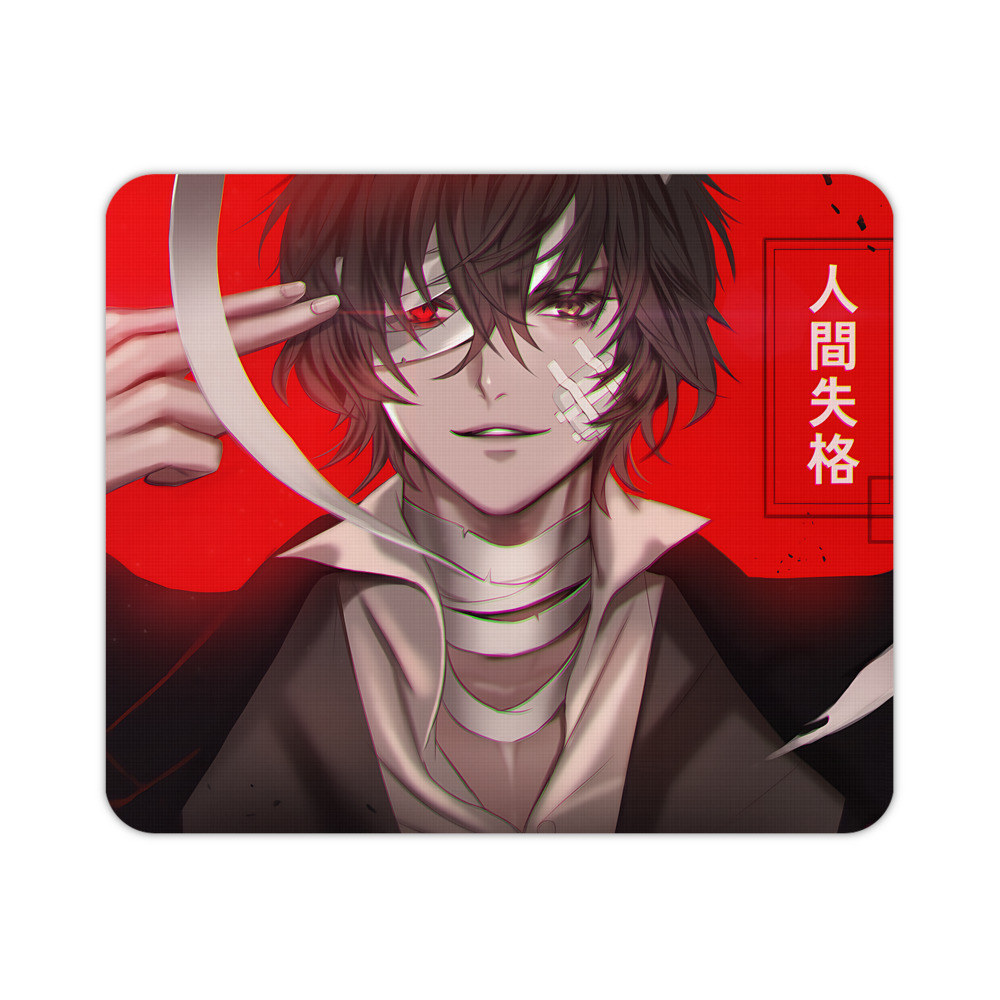 （画像用） 文豪ストレイドッグス Bungo Stray Dogs マウスパッド ステッチ加工 ラバー素材 防水 滑り止め 超薄型 ゲーミング/オフィス対応