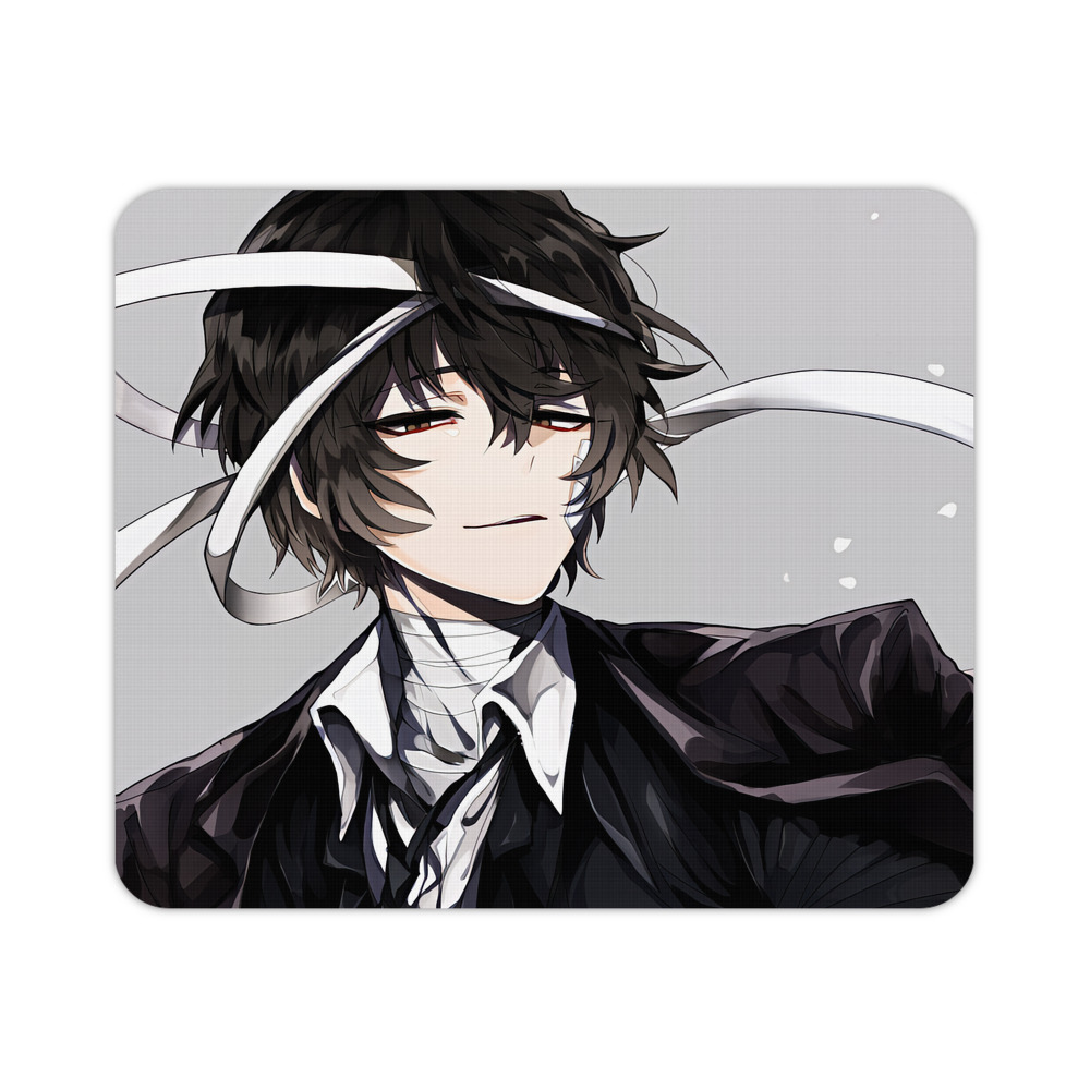 （画像用） 文豪ストレイドッグス Bungo Stray Dogs マウスパッド ステッチ加工 ラバー素材 防水 滑り止め 超薄型 ゲーミング/オフィス対応