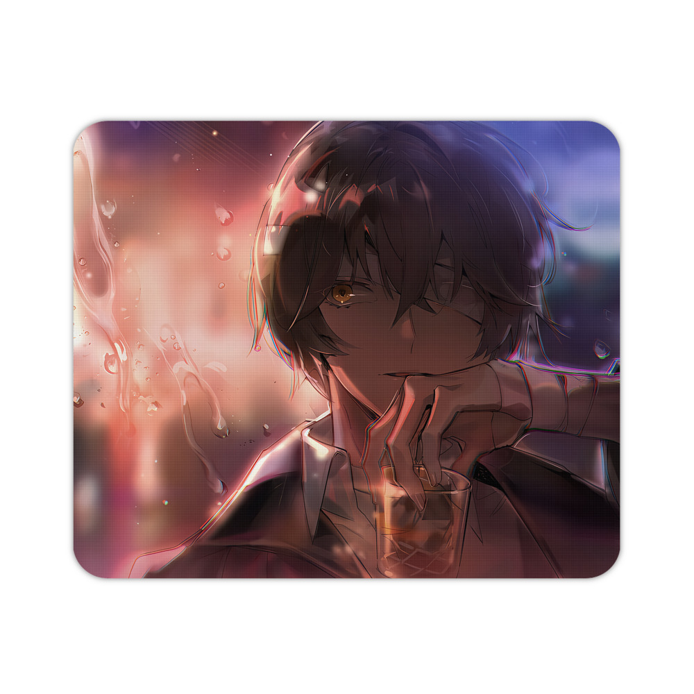 （画像用） 文豪ストレイドッグス Bungo Stray Dogs マウスパッド ステッチ加工 ラバー素材 防水 滑り止め 超薄型 ゲーミング/オフィス対応